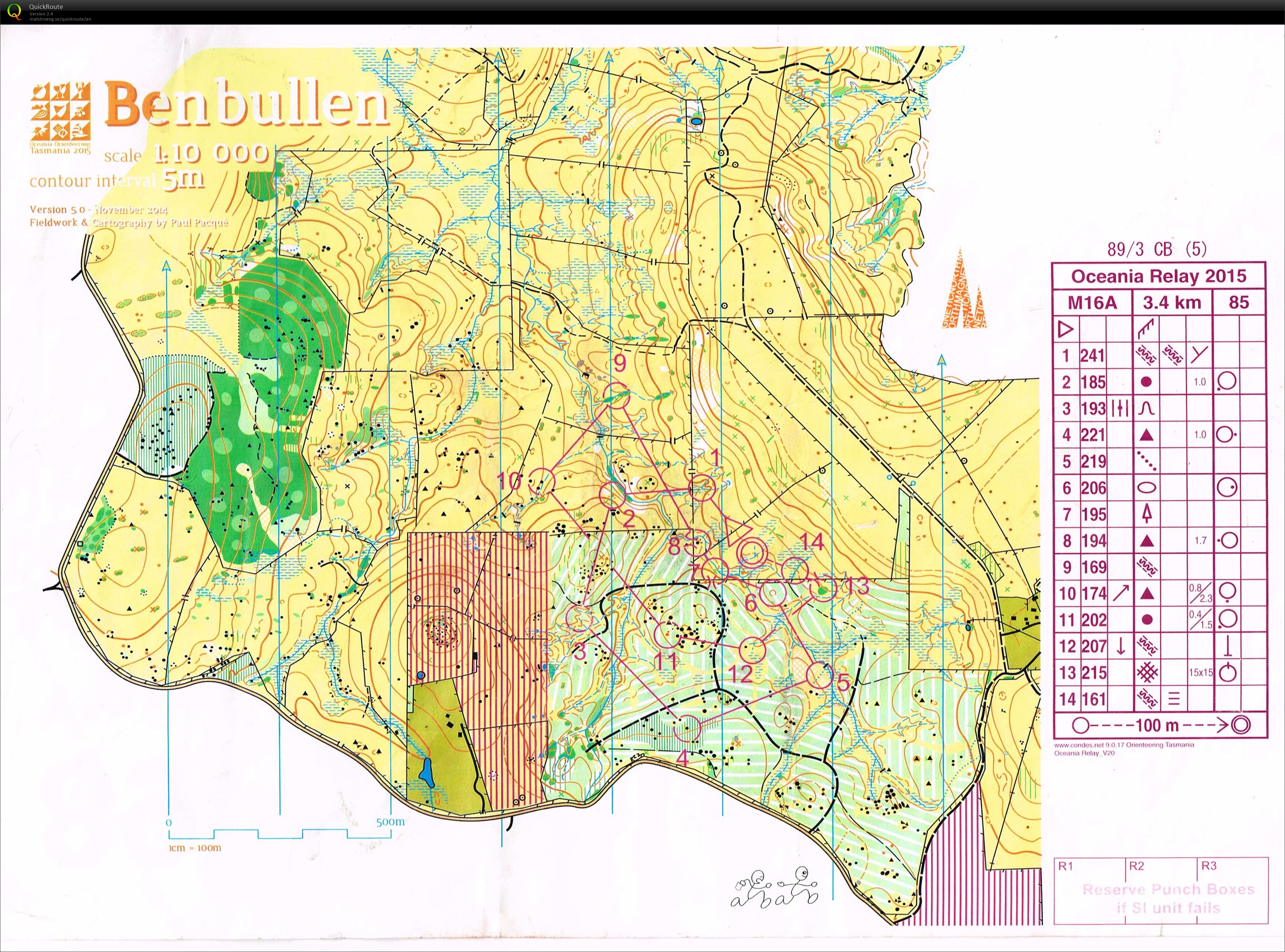 Oceania Relay (2015-01-03)