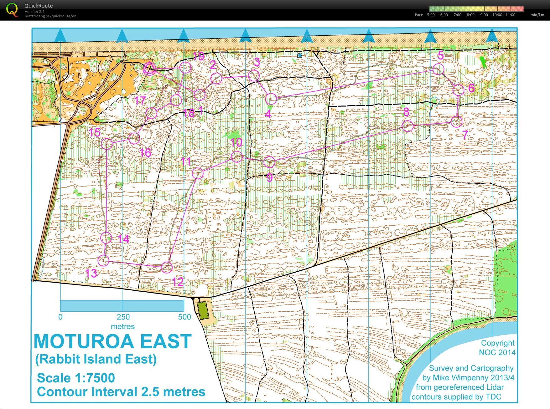 Middle (compass) training (27.01.2015)