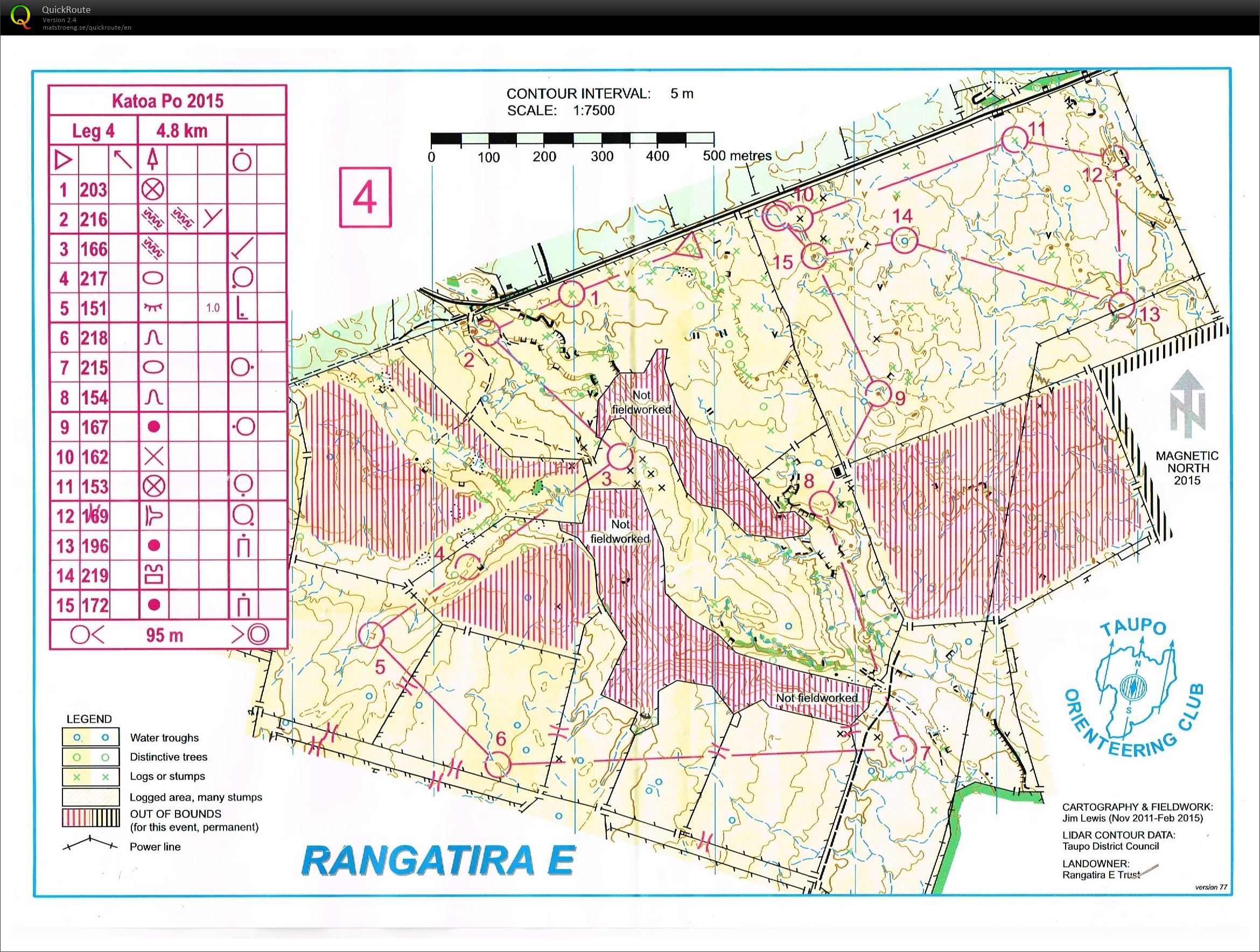 Katoa Po Relay (14/03/2015)