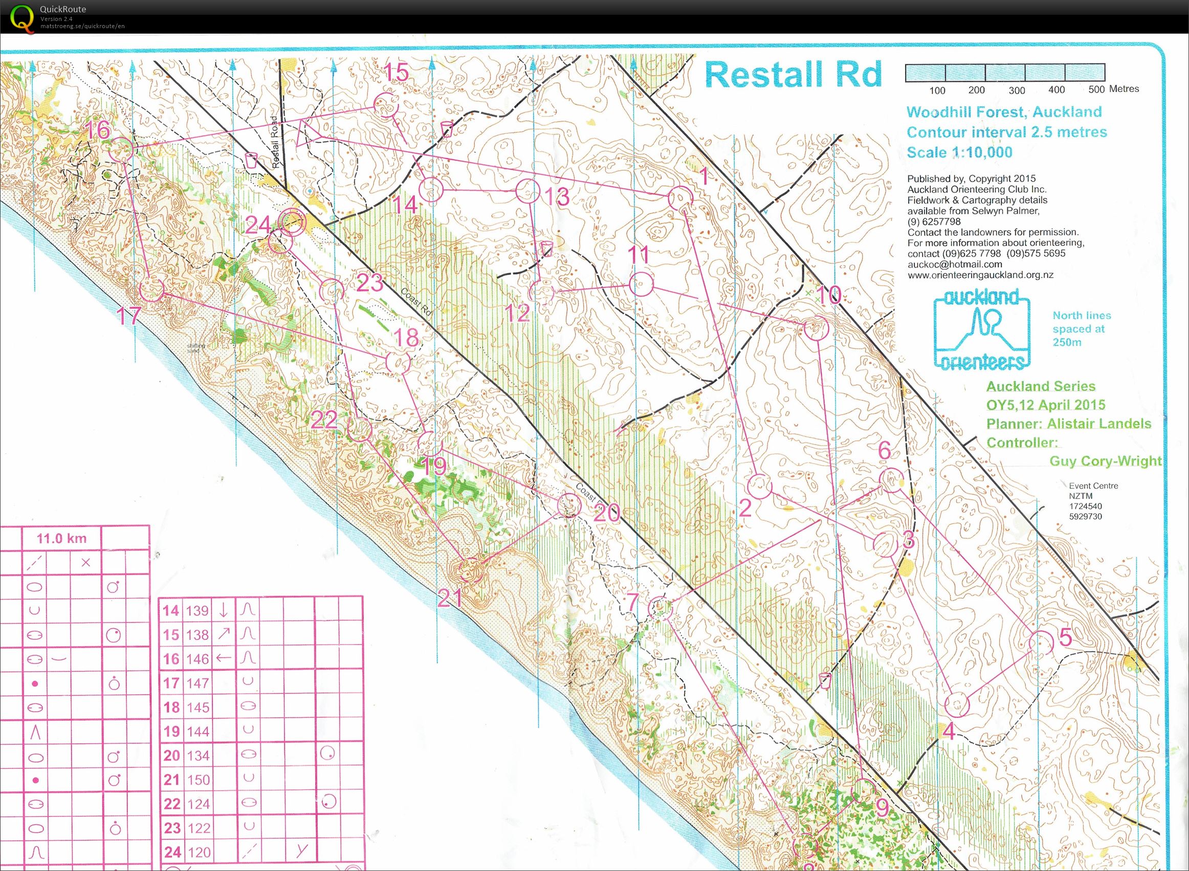 OY5 - Restall Road (11/04/2015)