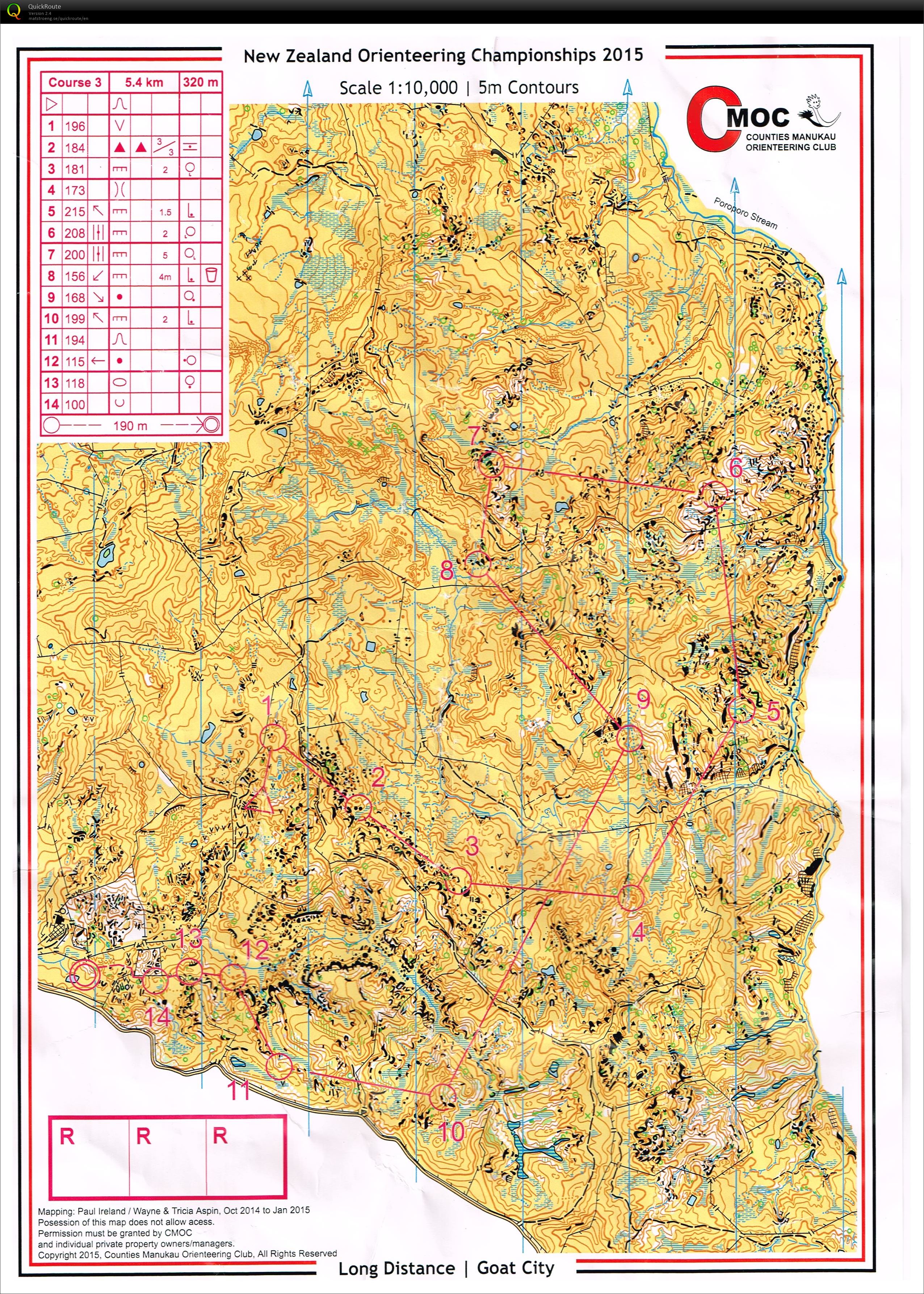 NZ Champs Long (05/04/2015)