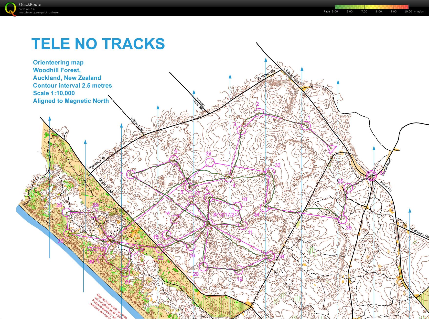 Tele No Tracks Compass training (2015-04-16)