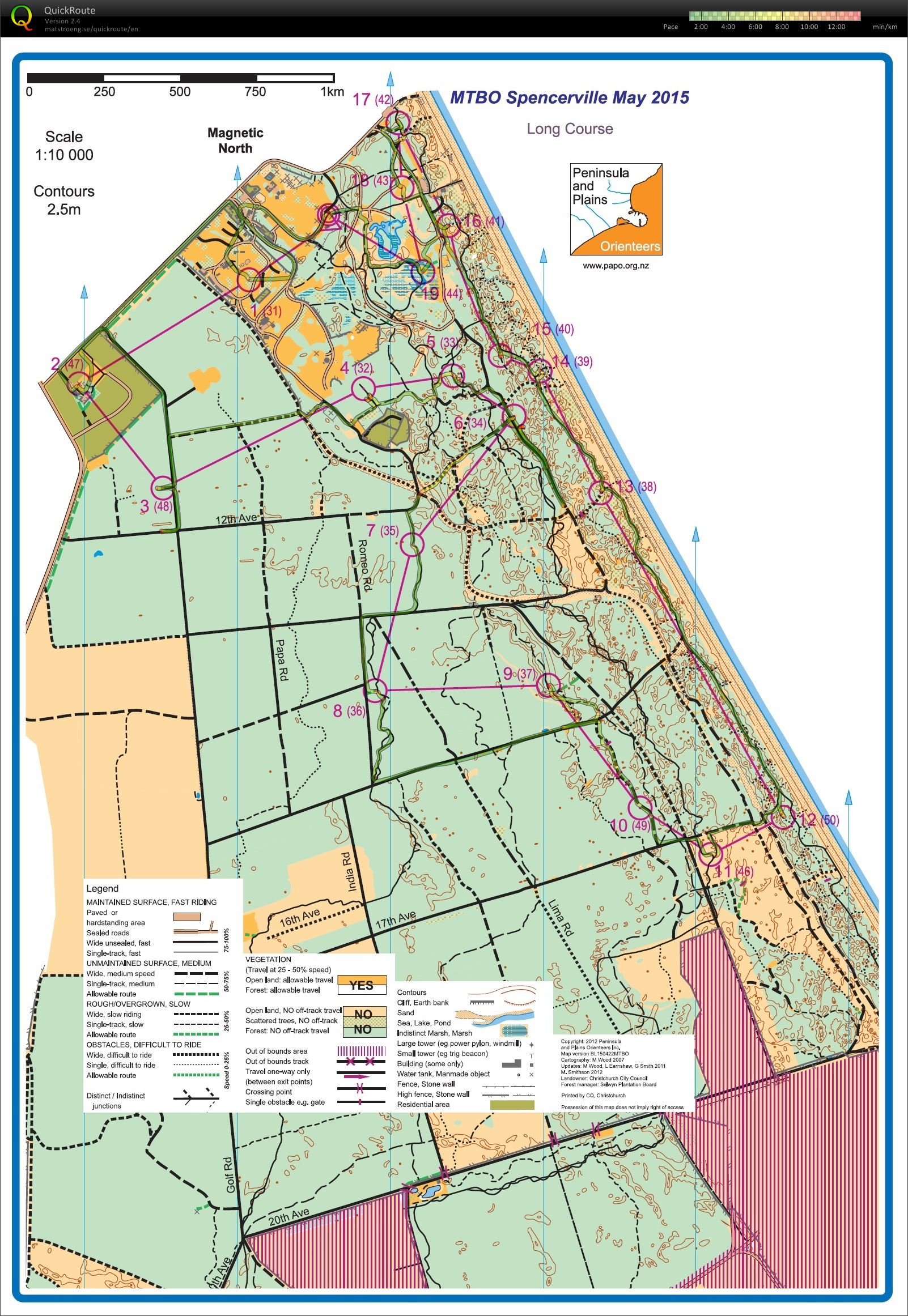 Spencerville MTBO (03.05.2015)