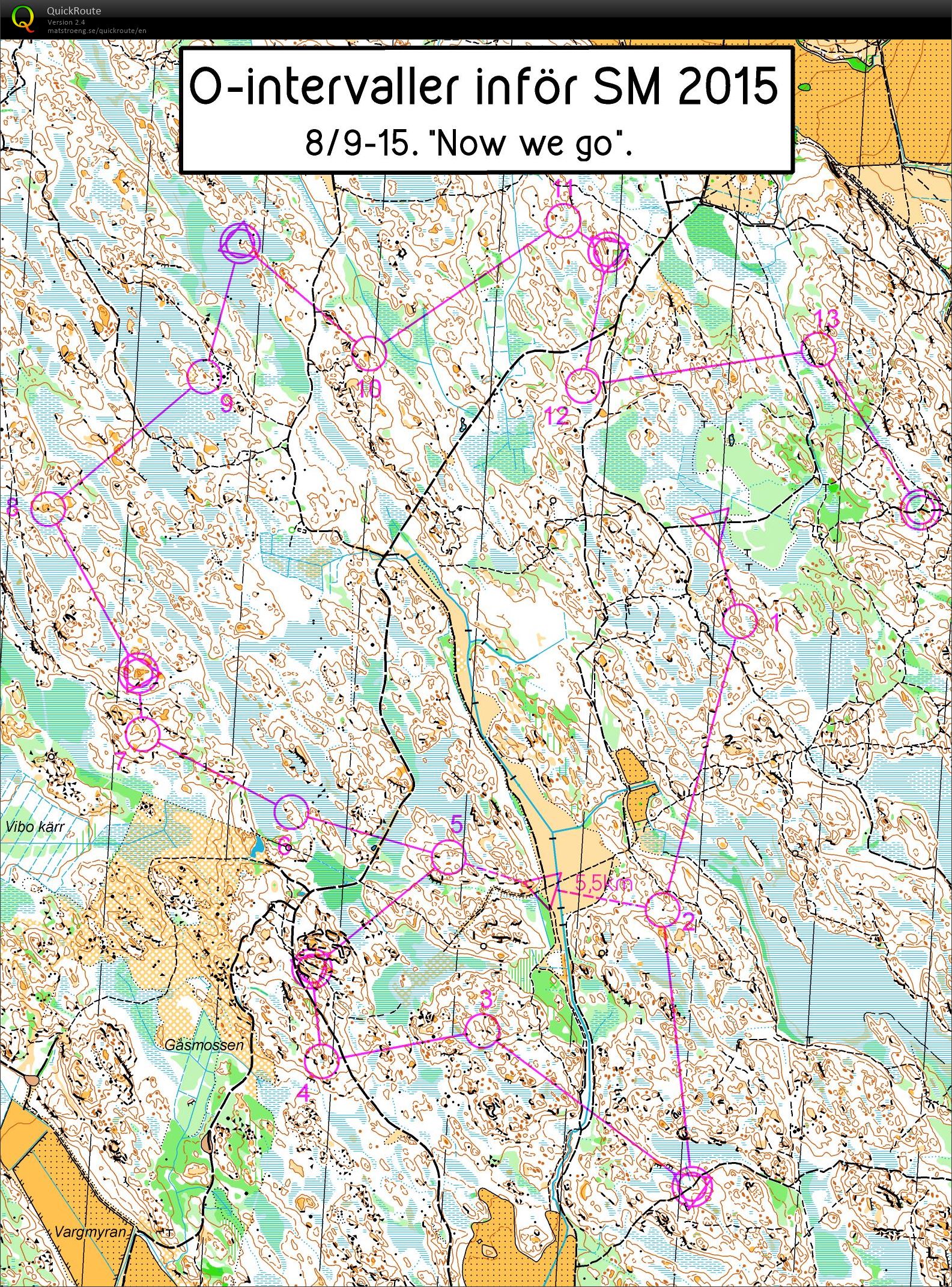 Now We Go - SM Träning (08.09.2015)