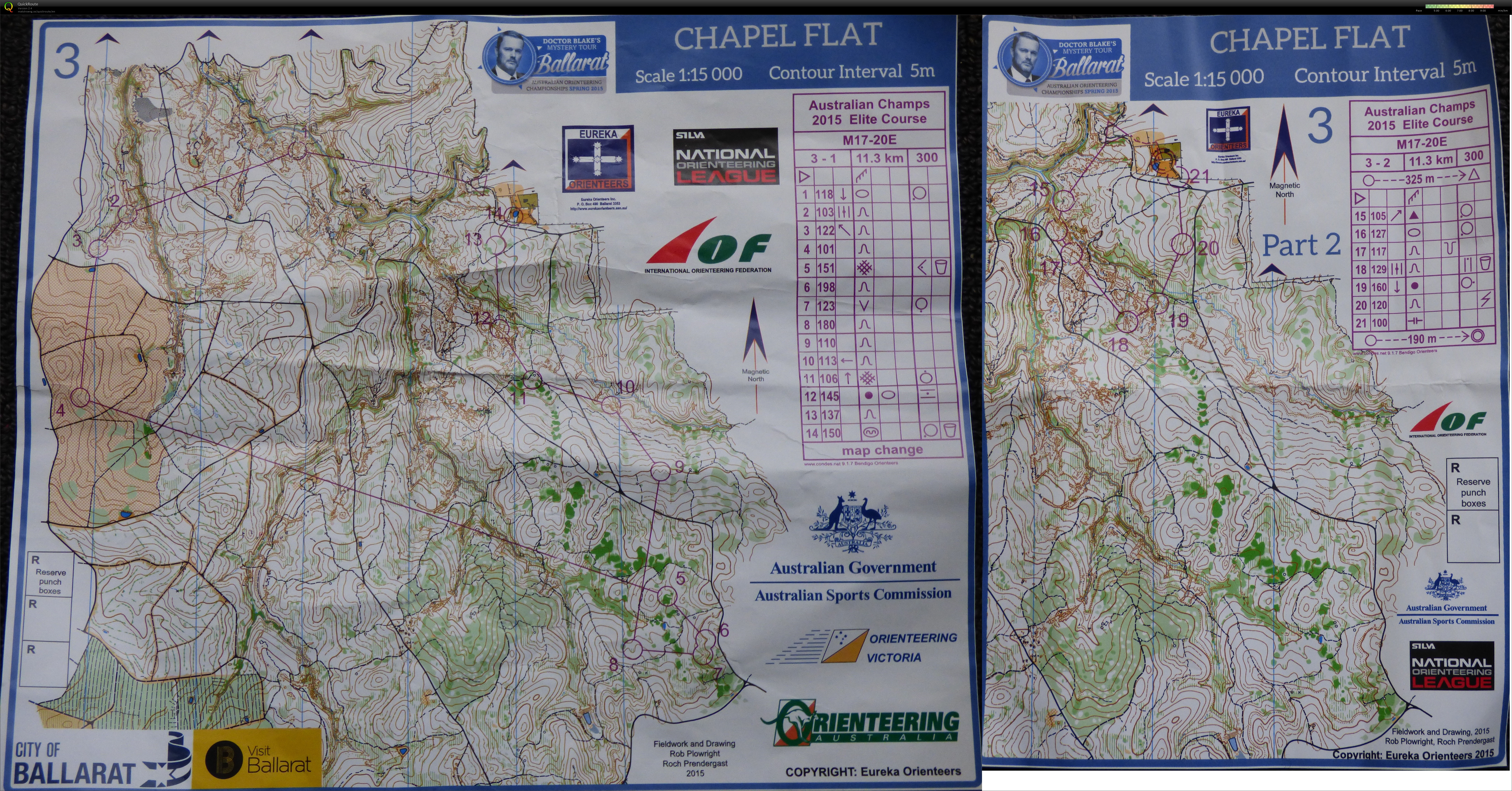 Australian Long Distance Champs (03-10-2015)
