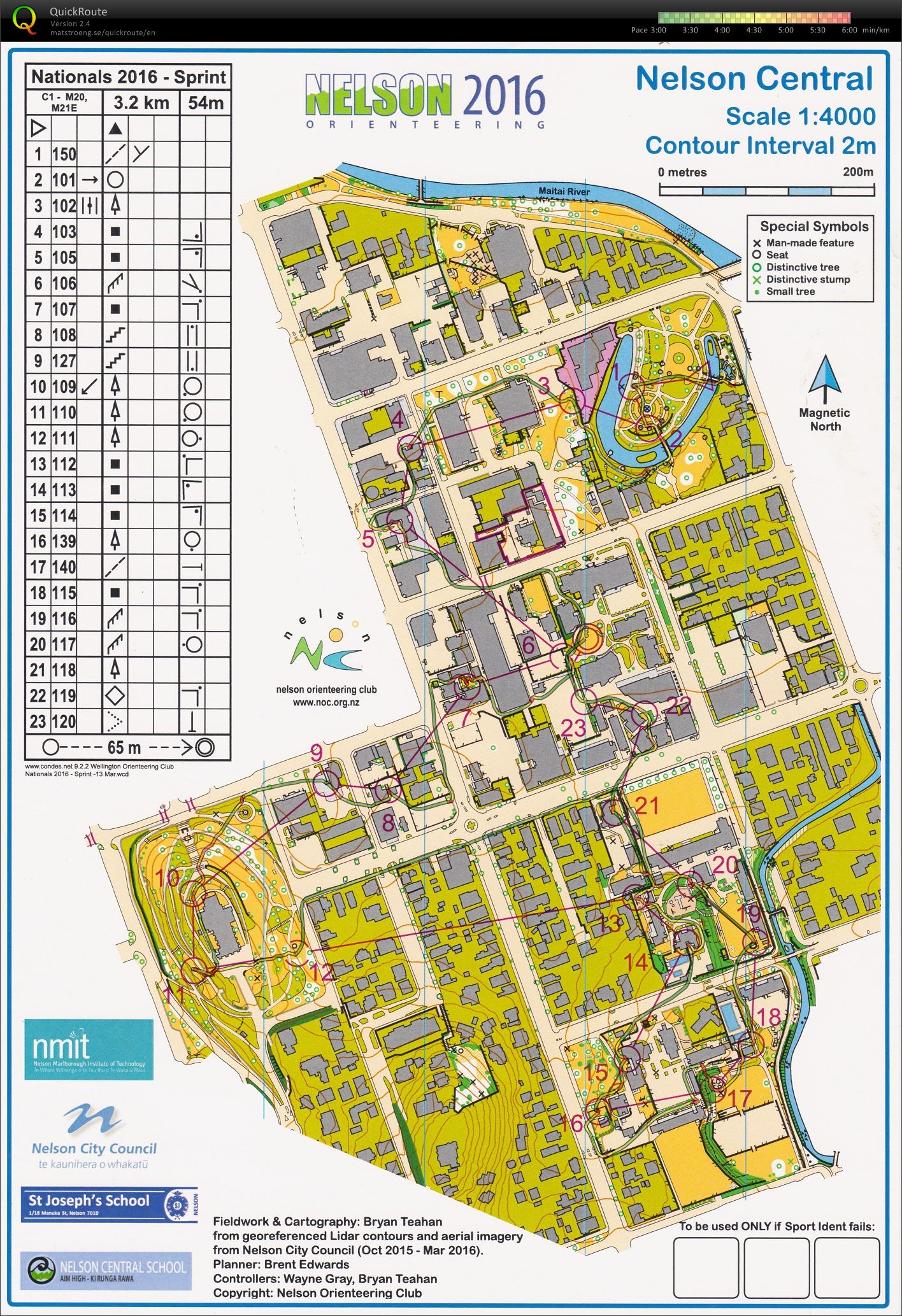 NZ Champs Sprint Distance (2016-03-25)