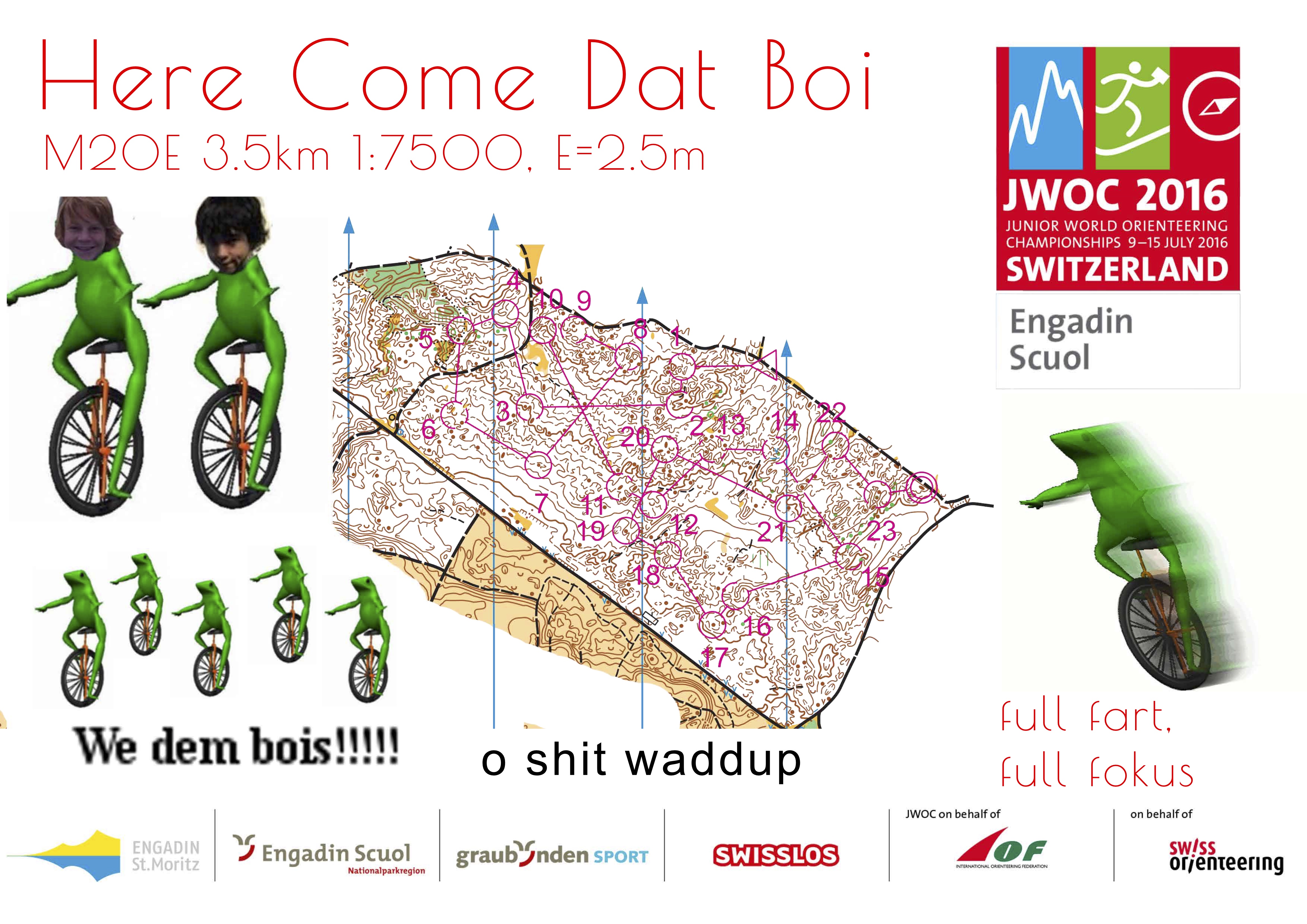 Here Come Dat Boi (10/05/2016)