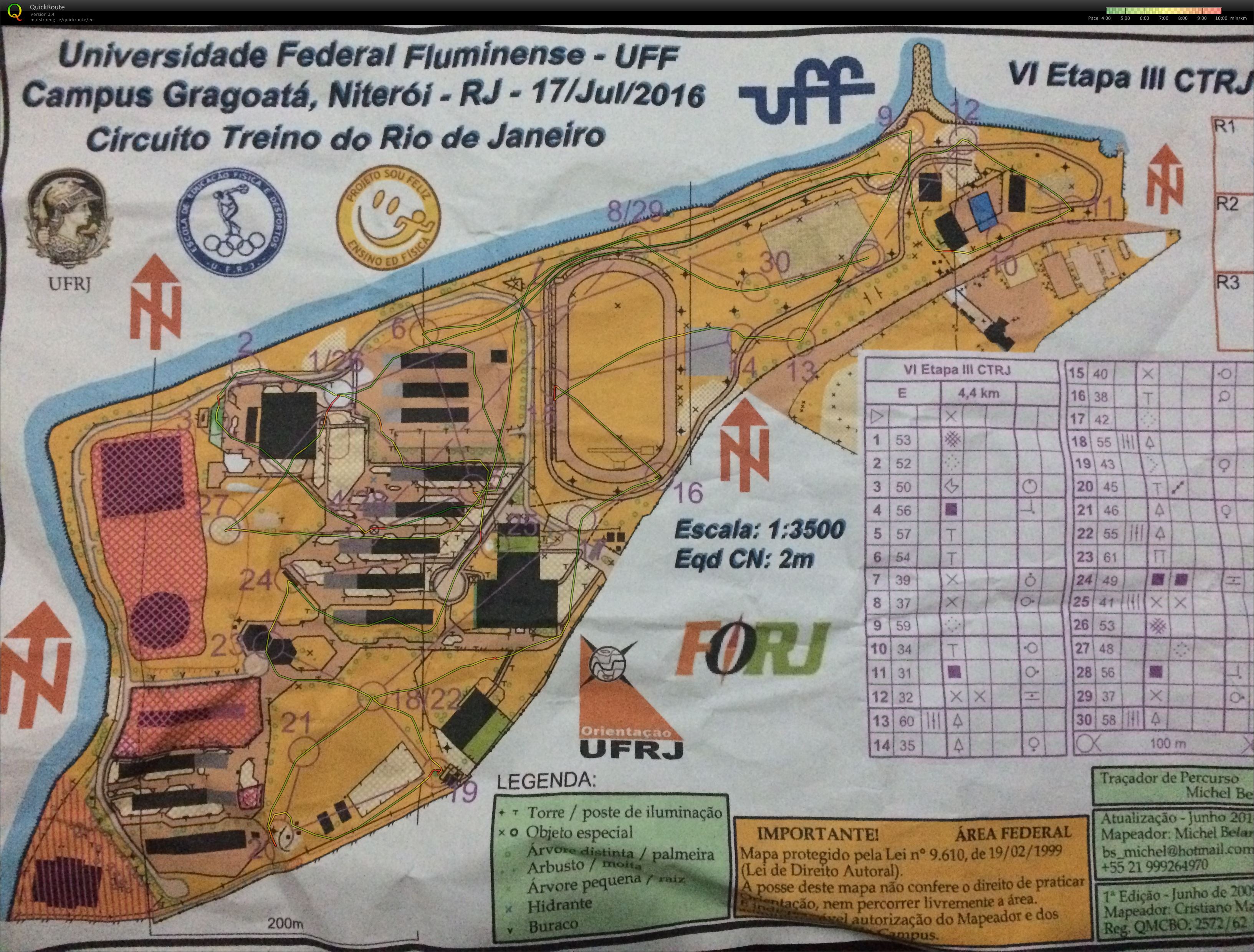VI Etapa III, Circuito Treino do Rio de Janeiro (17/07/2016)