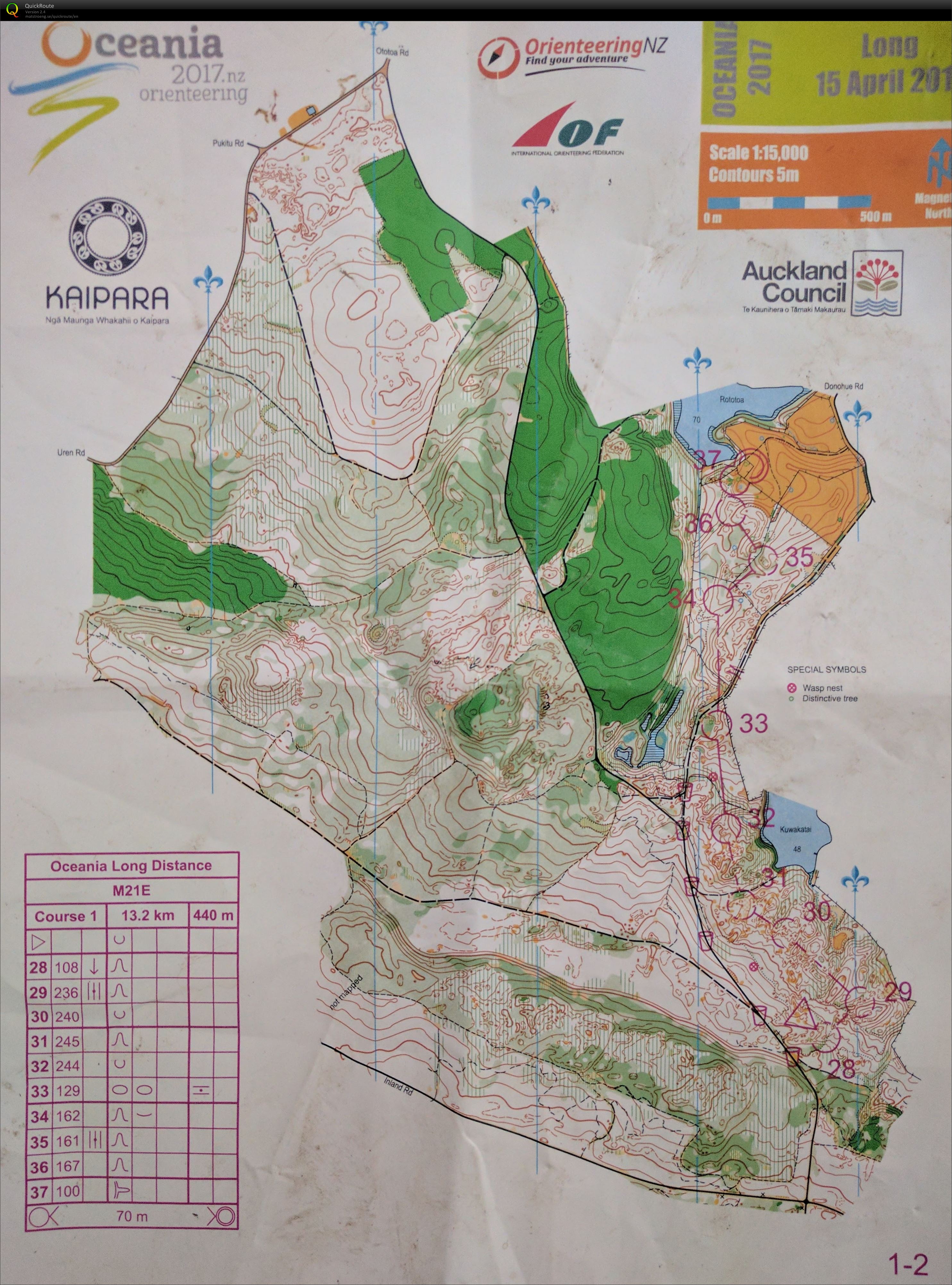 Oceania Long Distance Part 2 (15/04/2017)