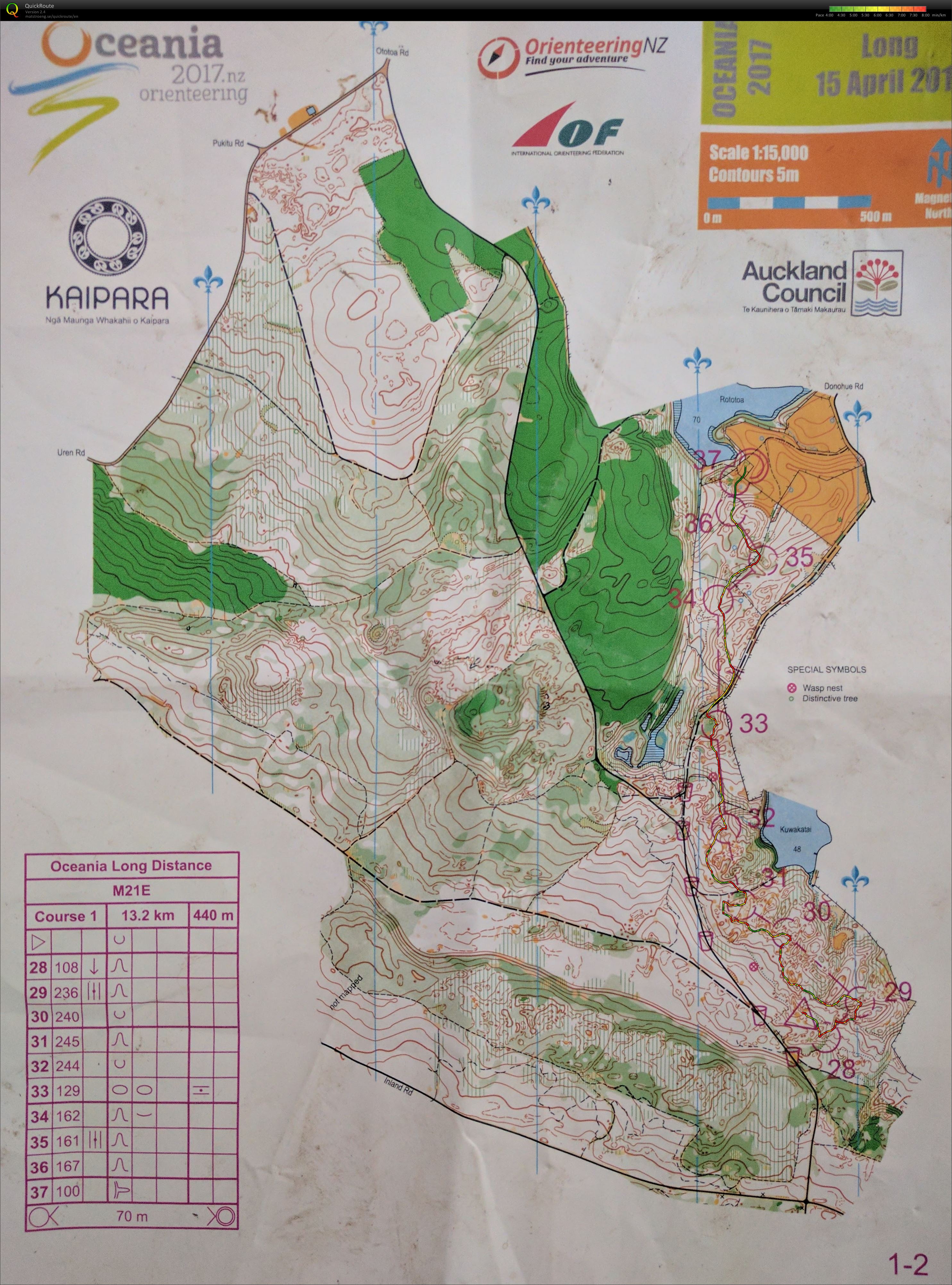 Oceania Long Distance Part 2 (15.04.2017)