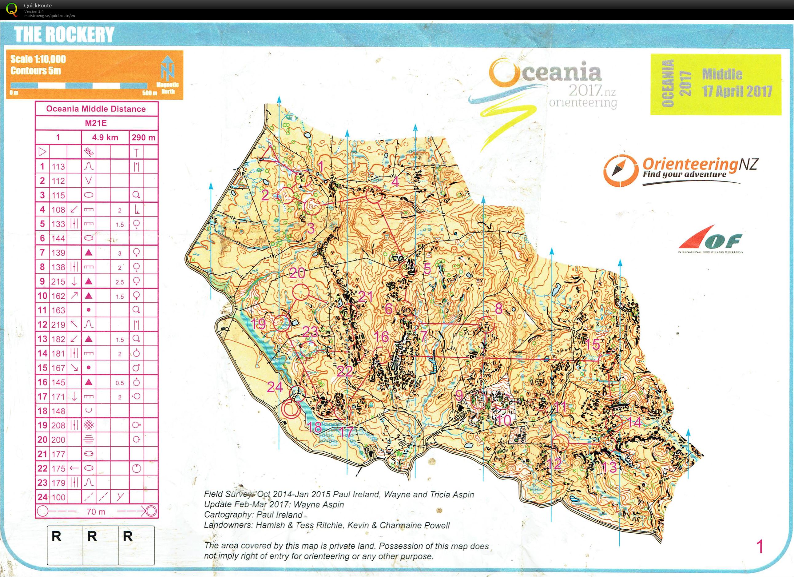 Oceania 2017 - Middle (16-04-2017)