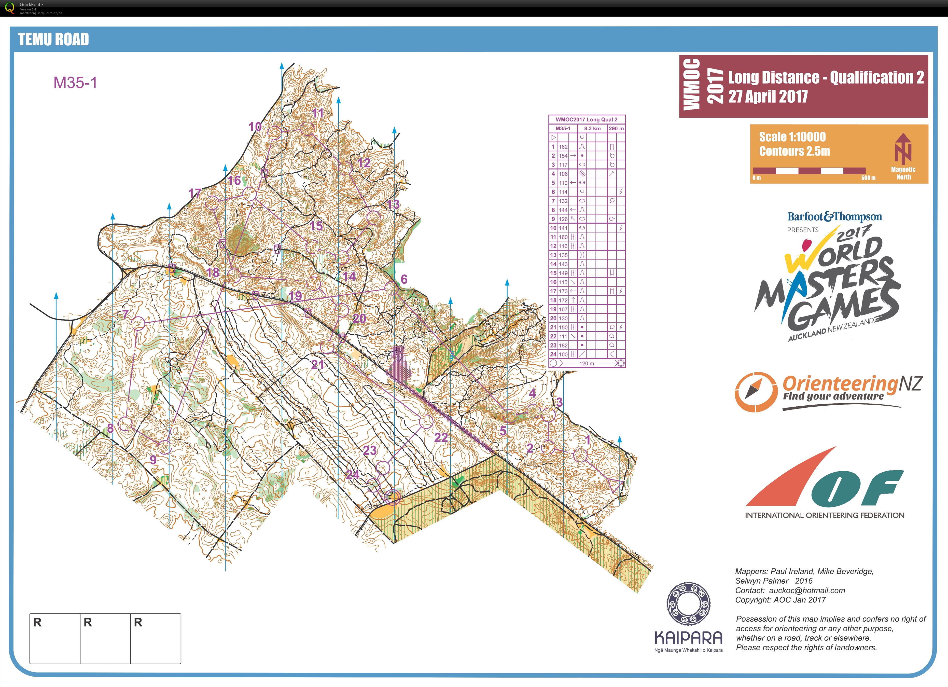 World Masters Games - Long Qualification 2 (26.04.2017)