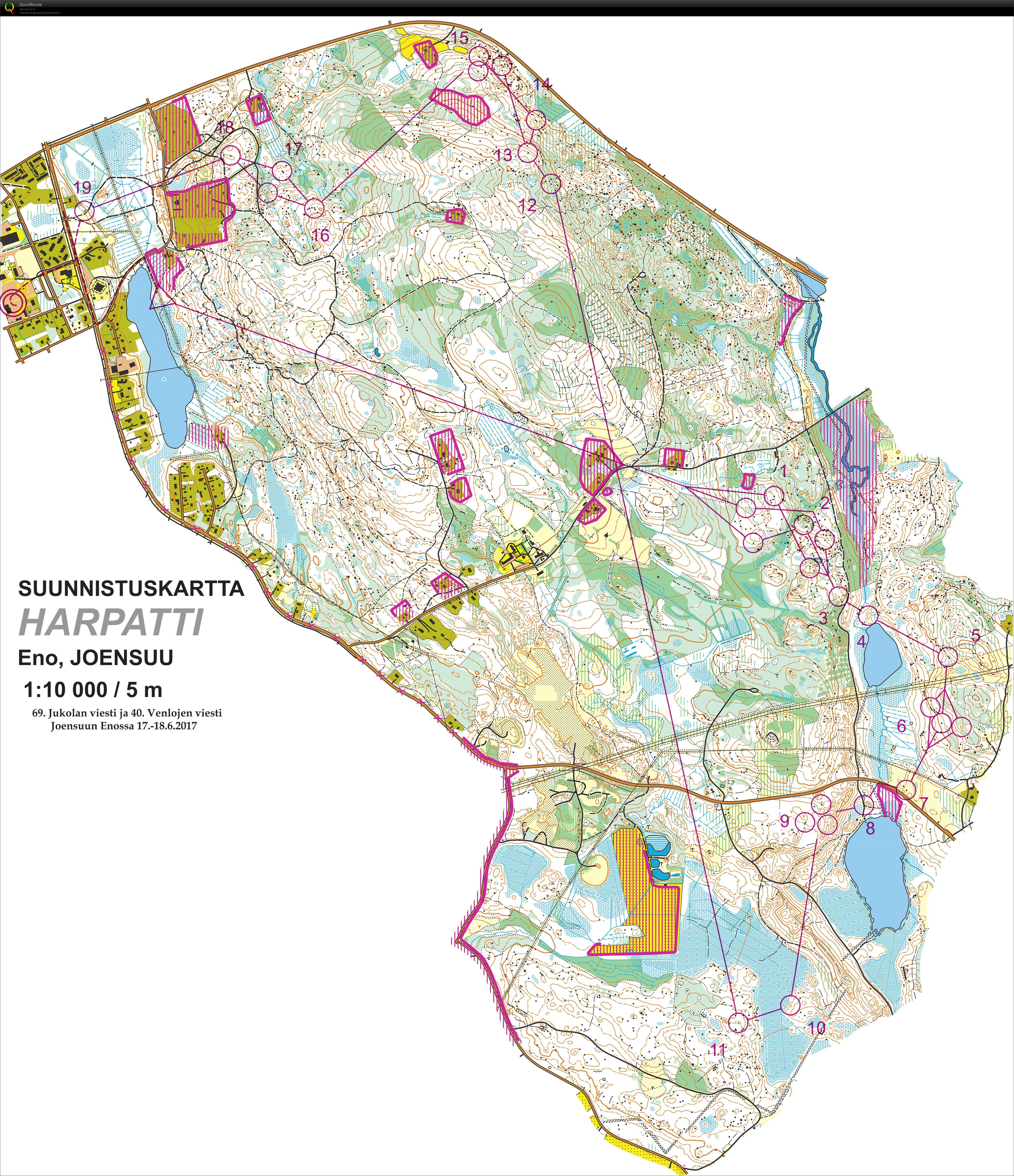 Jukola, Leg 1 (17.06.2017)