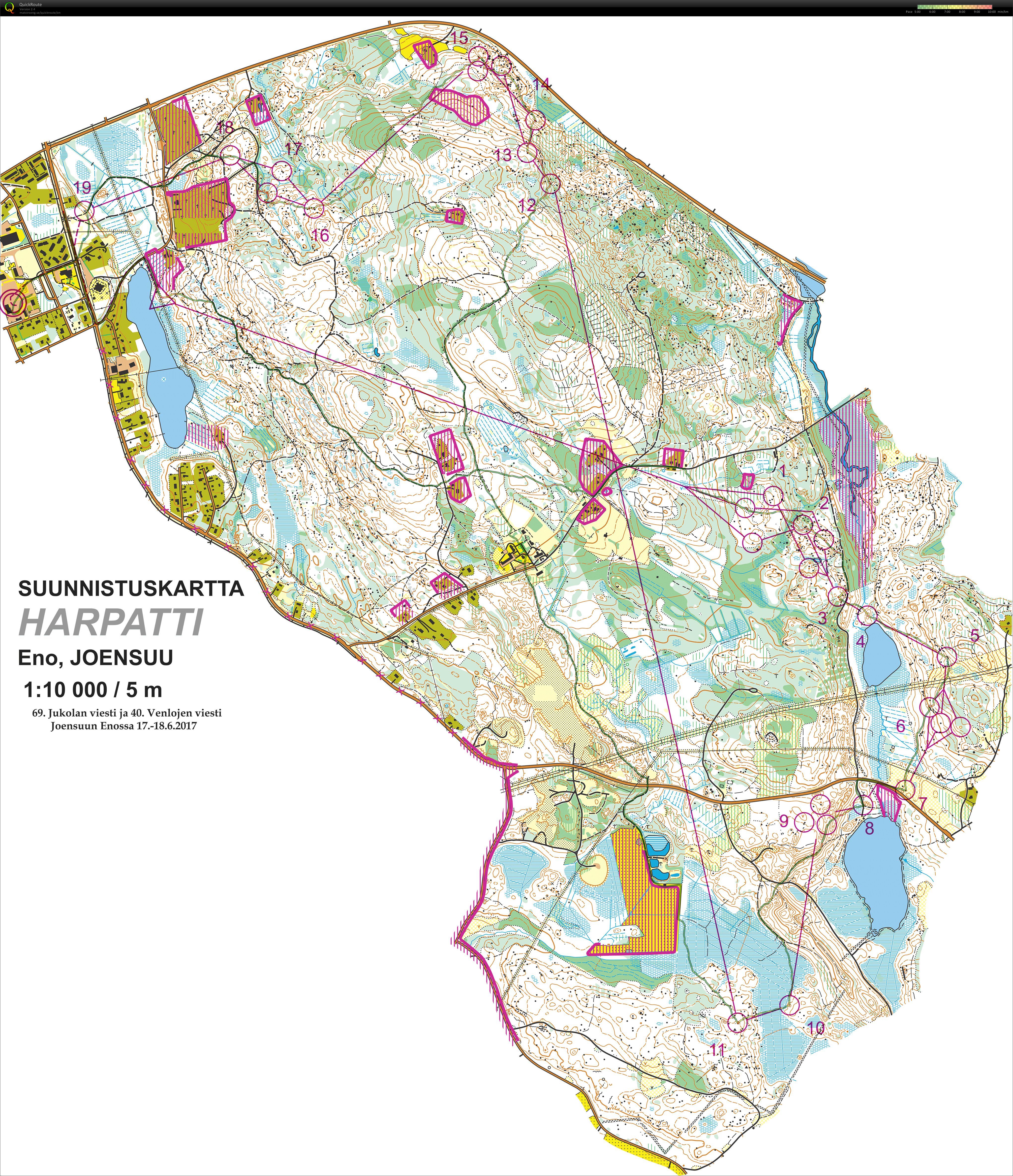 Jukola, Leg 1 (17/06/2017)