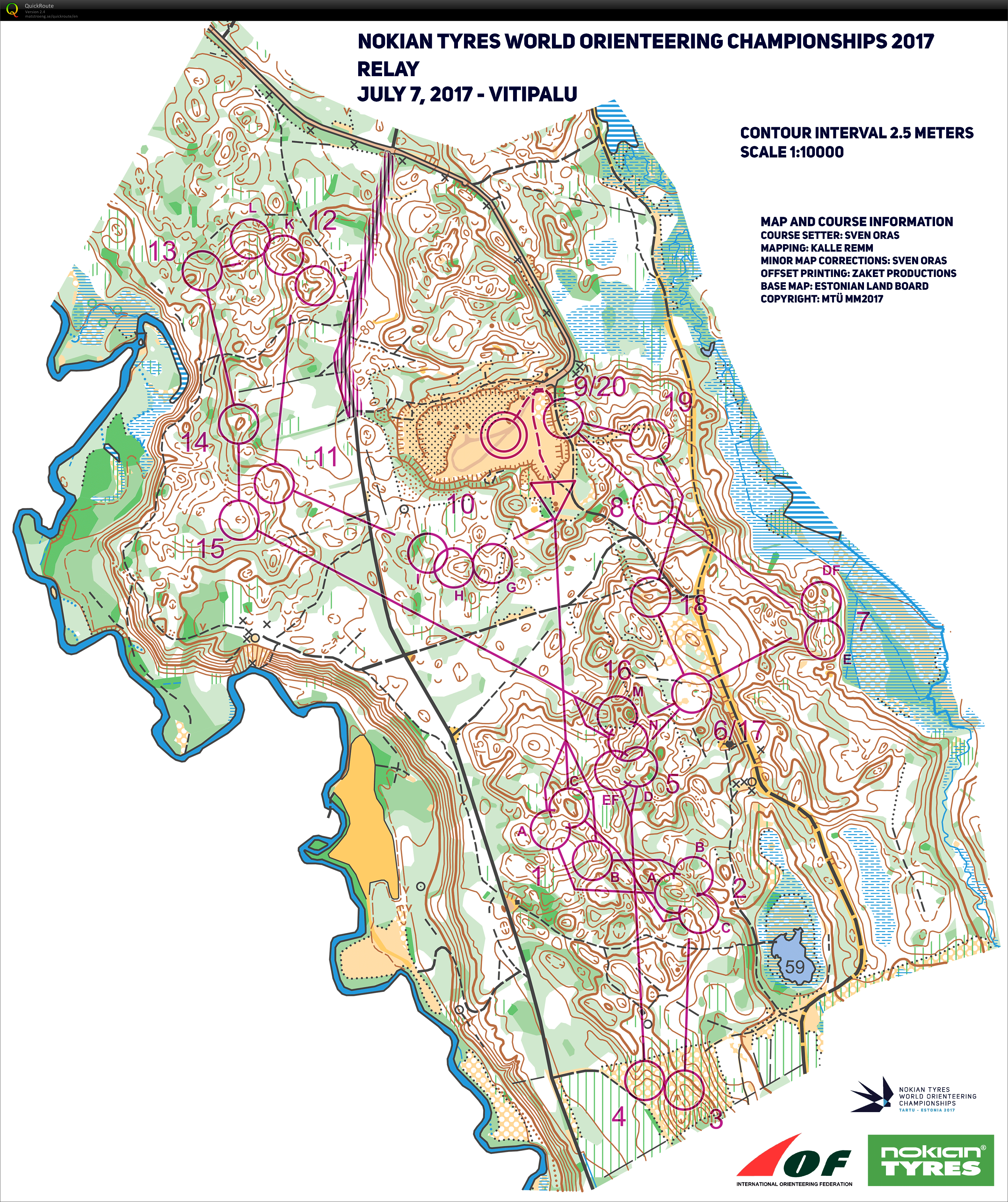 WOC Relay (07.07.2017)