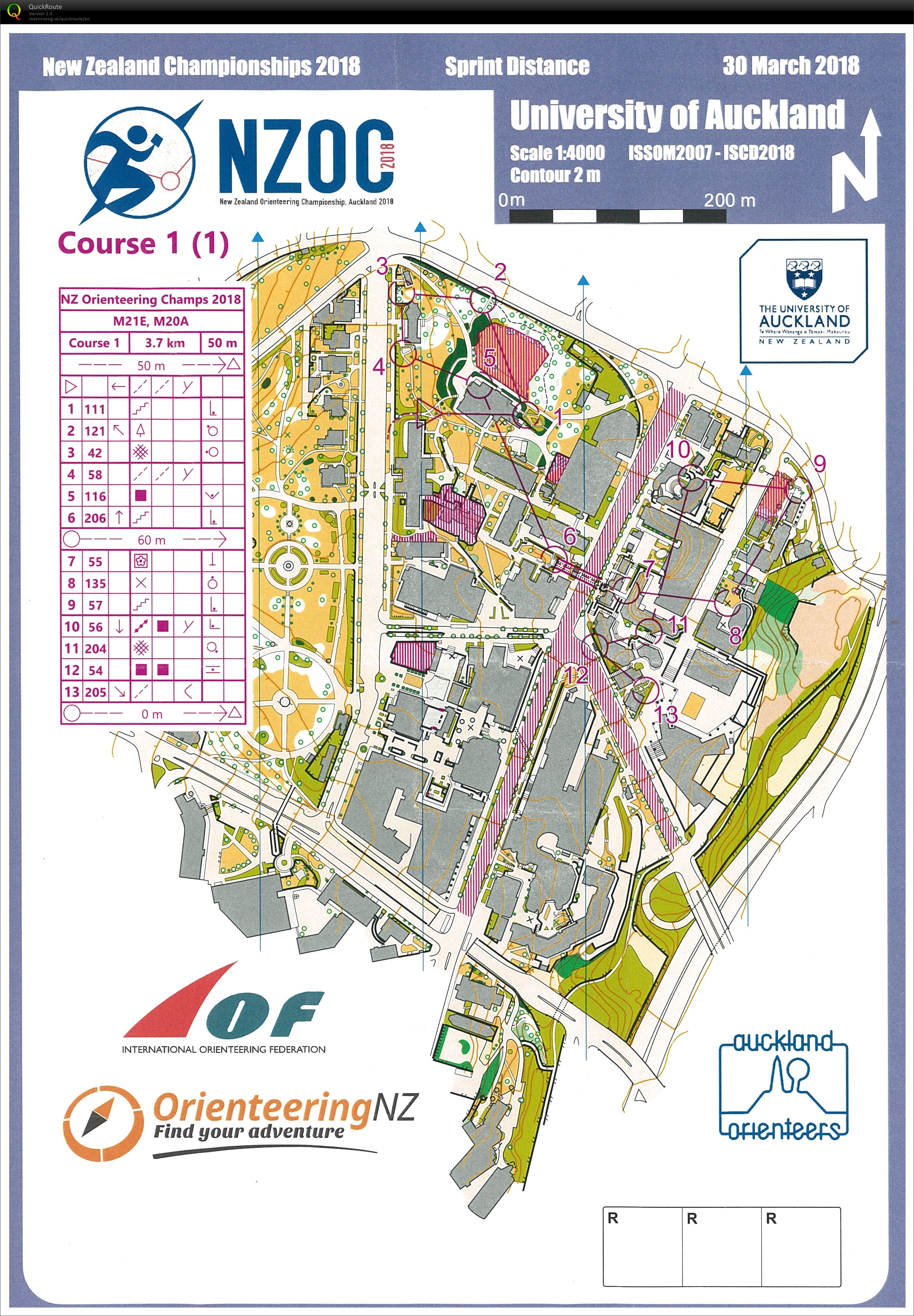 NZ Champs 2018 Sprint pt 1 (30.03.2018)