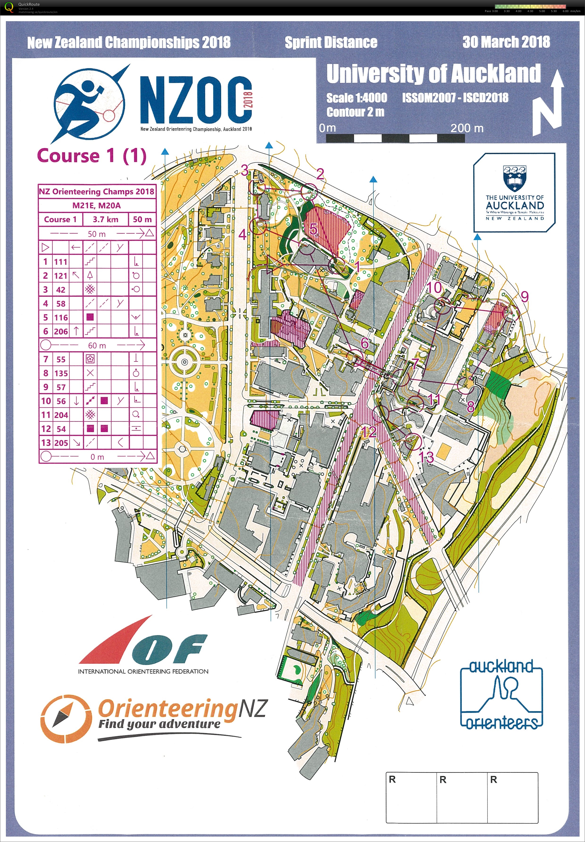 NZ Champs 2018 Sprint pt 1 (30.03.2018)