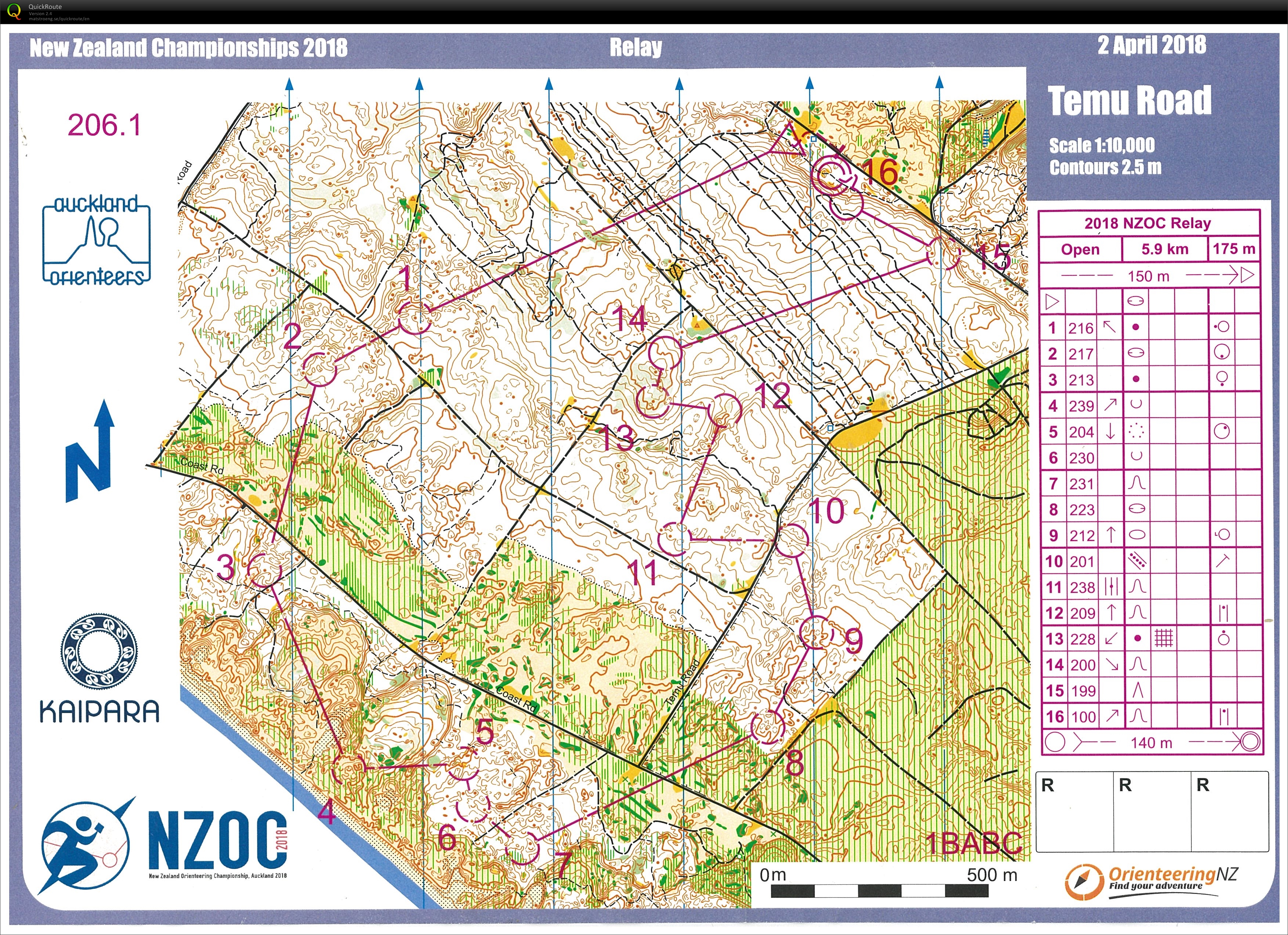 NZ Champs 2018 Relay  (2018-04-01)