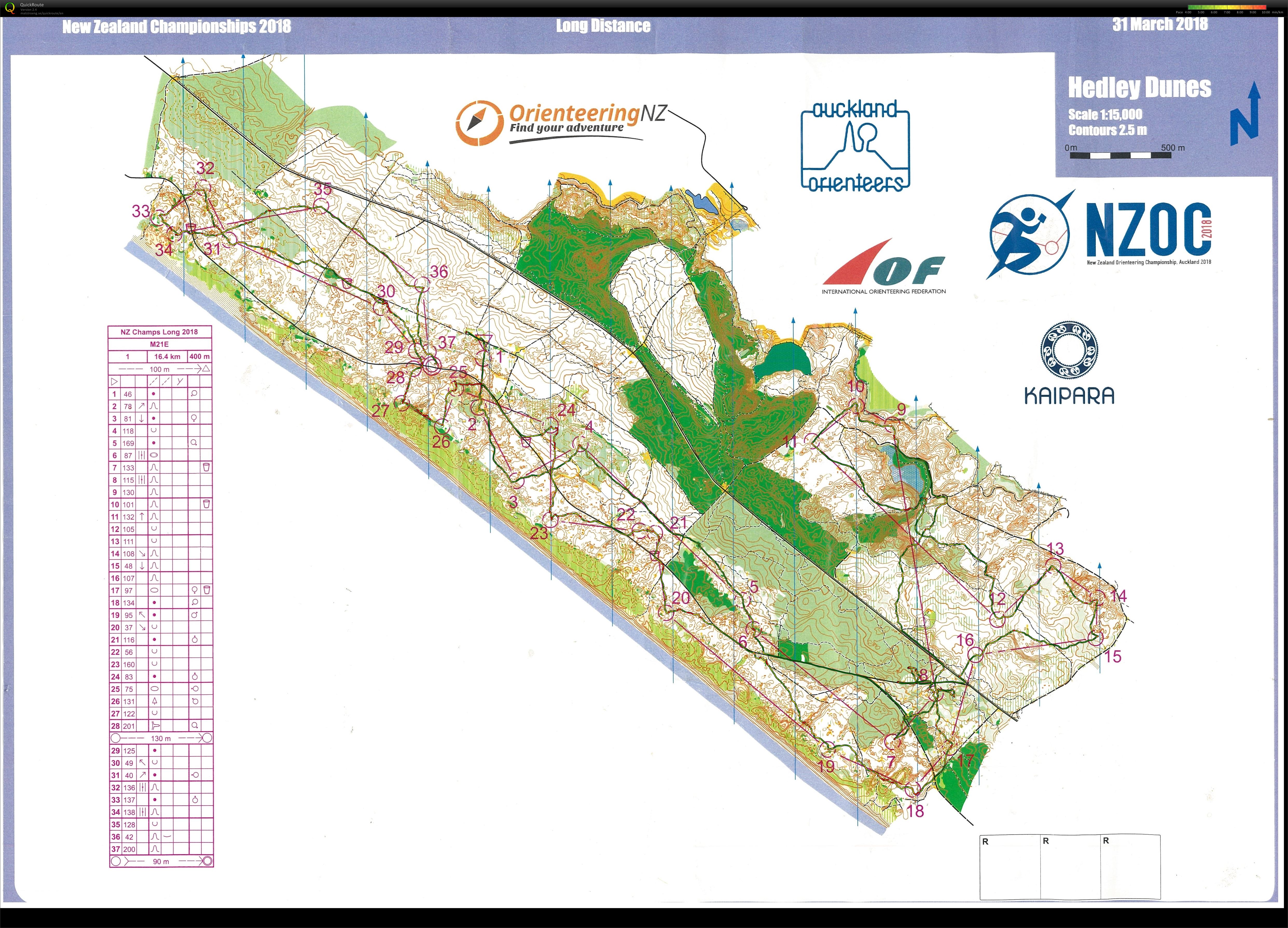 NZ Champs 2018 Long (30/03/2018)