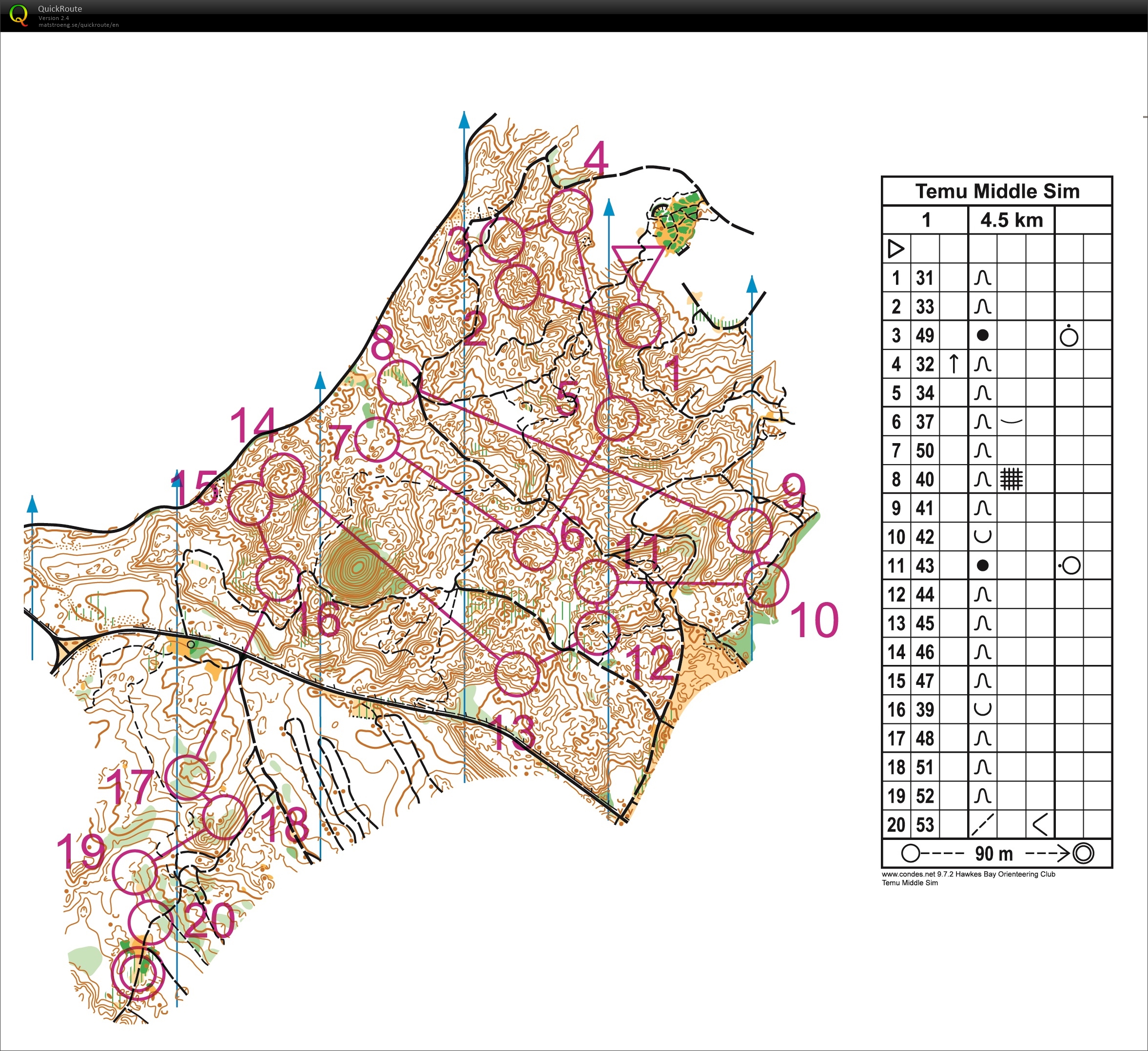 Devon Middle Sim (World Orienteering Day) (2018-05-25)