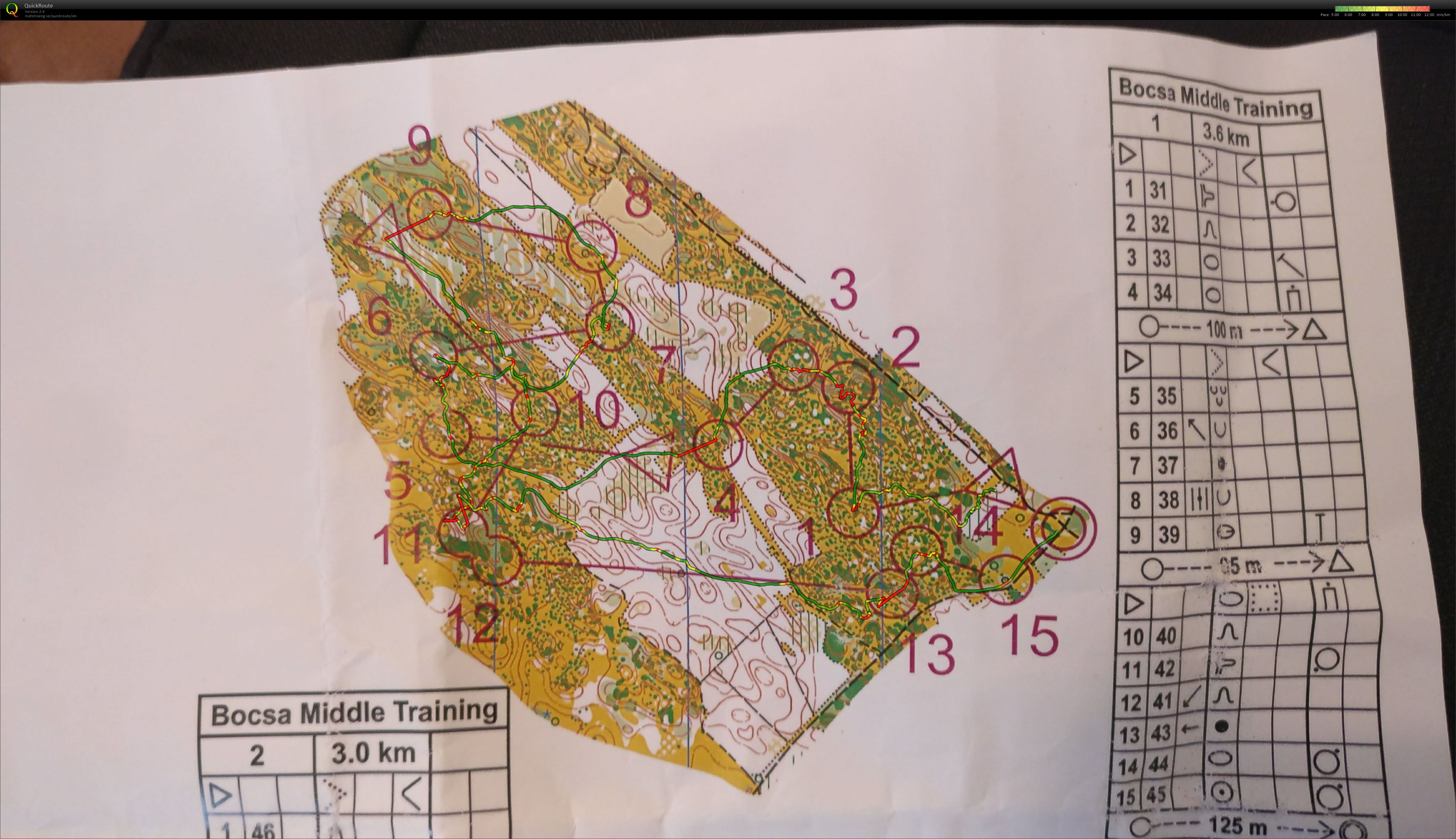 Middle Distance Familiarisation (02/07/2018)