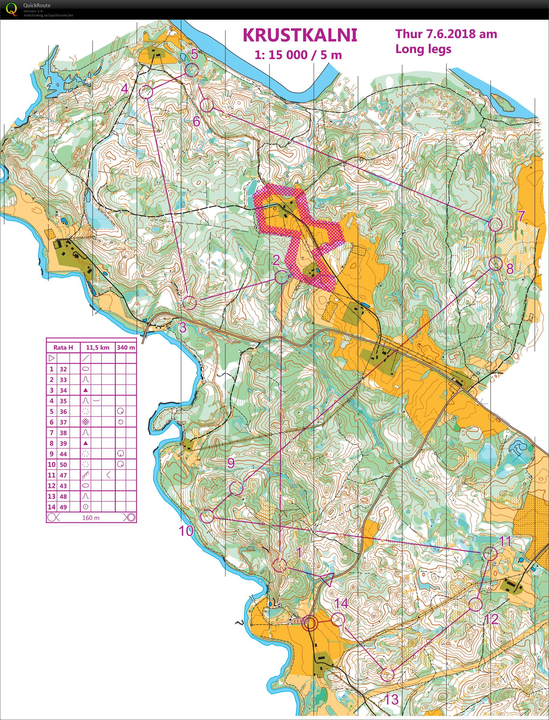 NZ WOC TC - Long Legs (25/07/2018)