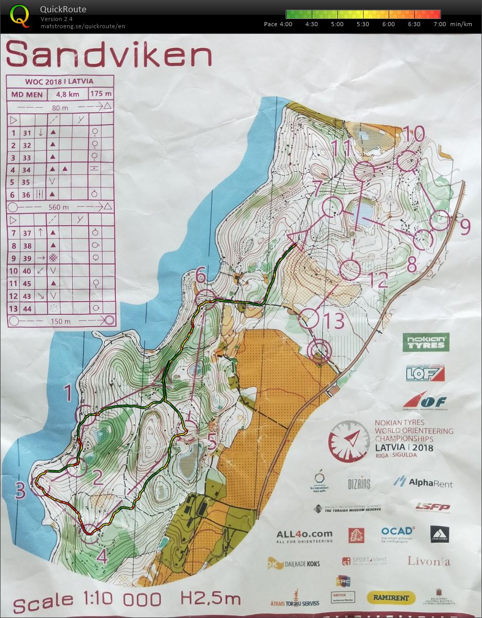 WOC 2018 Morga Middle Sim. (02/08/2018)