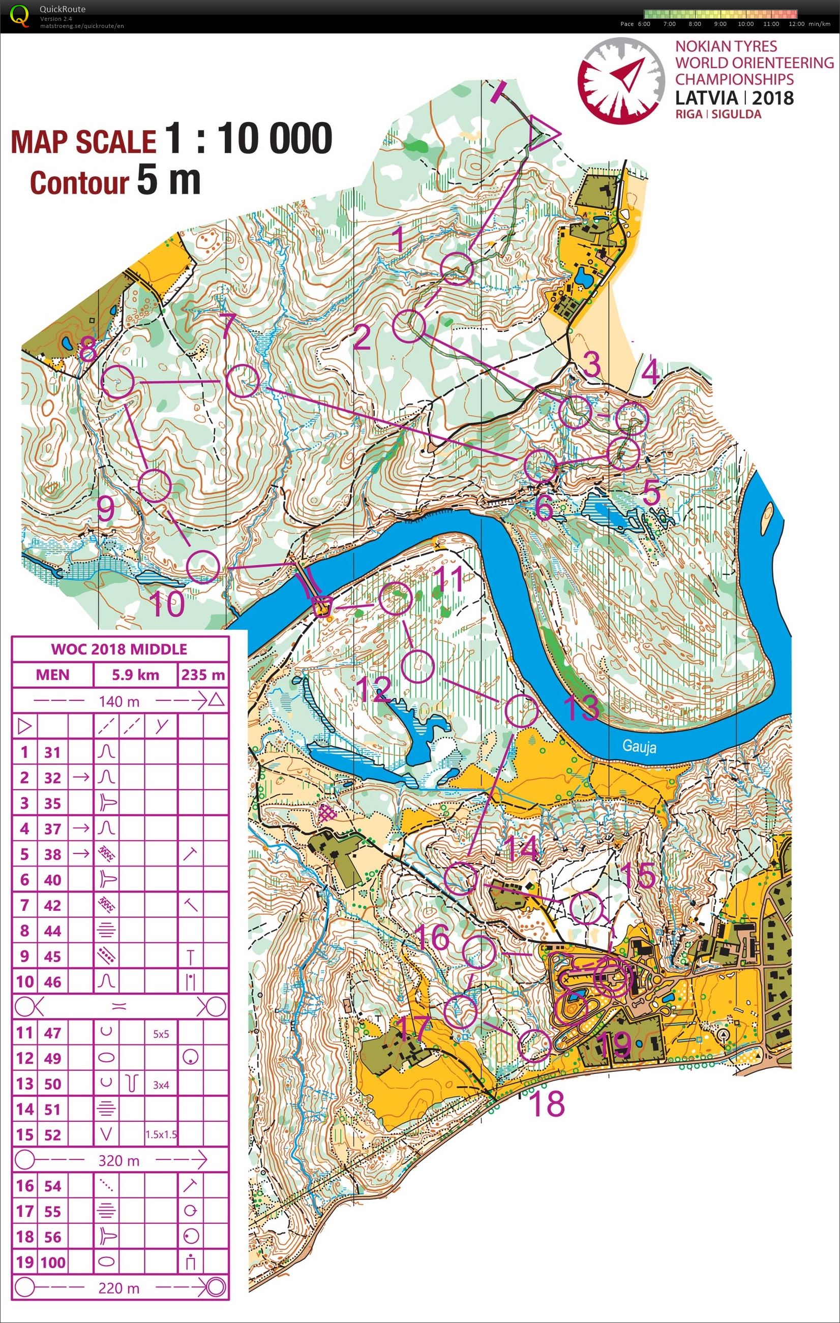 WOC 2018 Training 6 (08-08-2018)