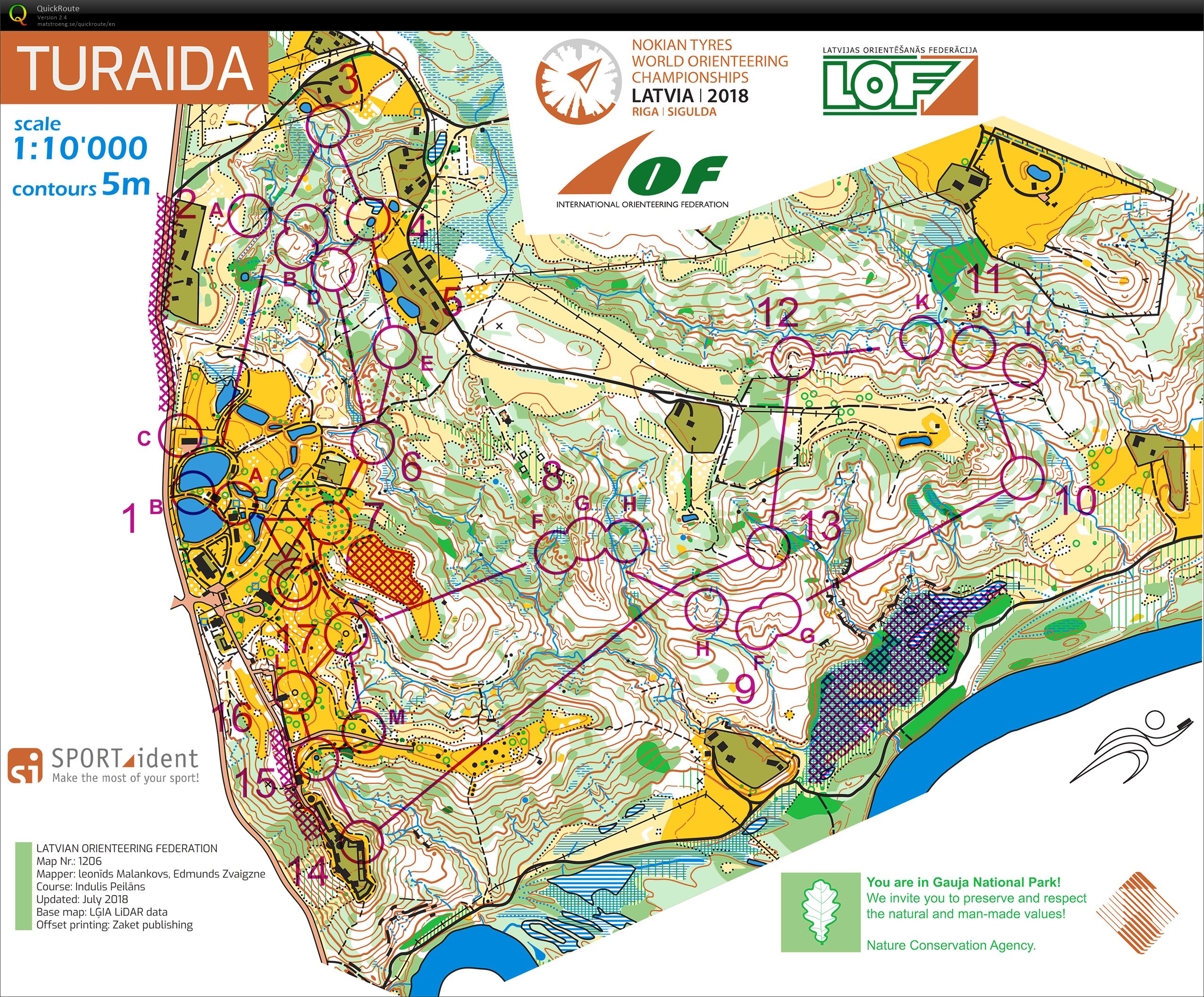 WOC 2018 Relay (09/08/2018)