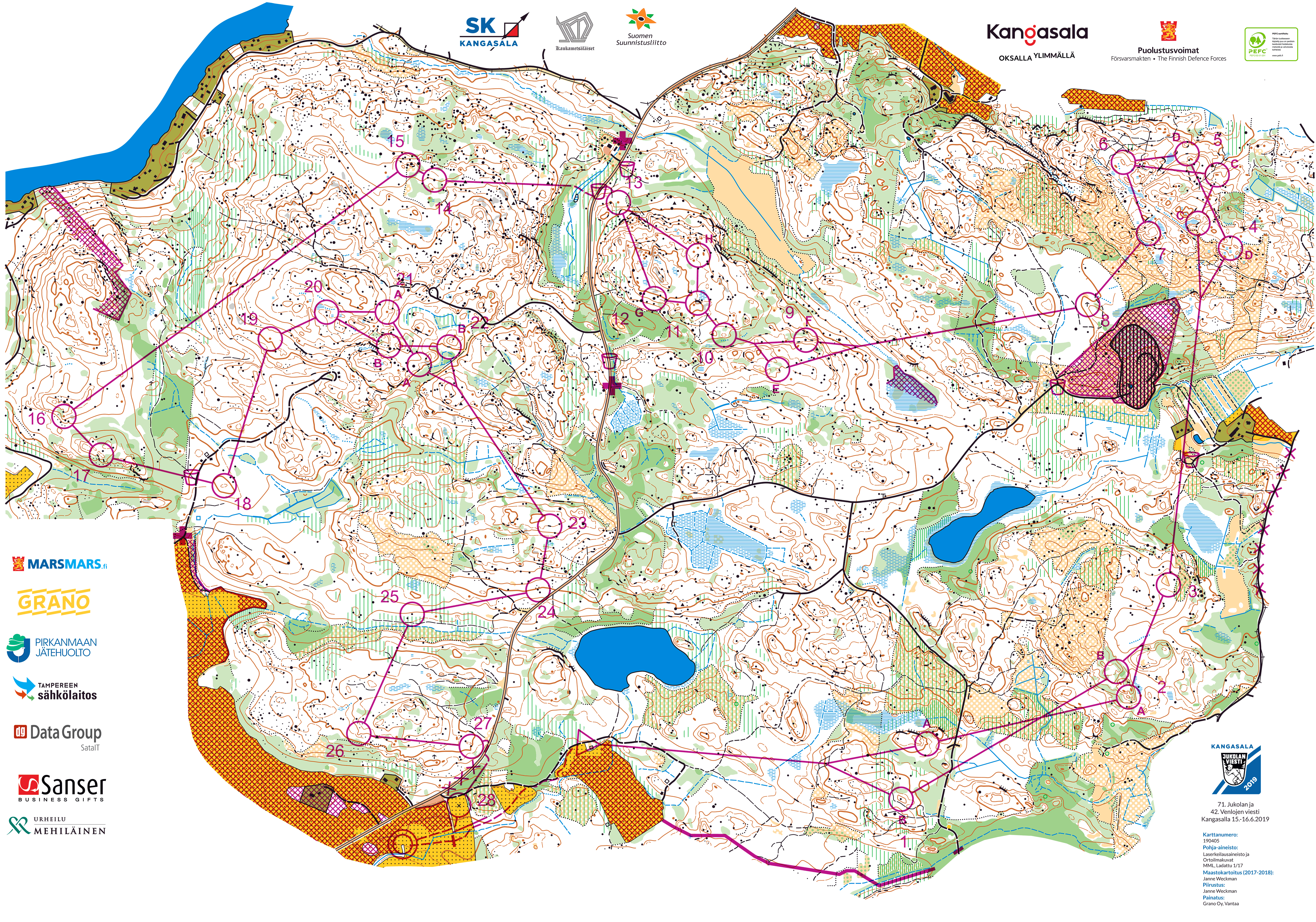 Jukola 2019 - Leg 7 (16.06.2019)