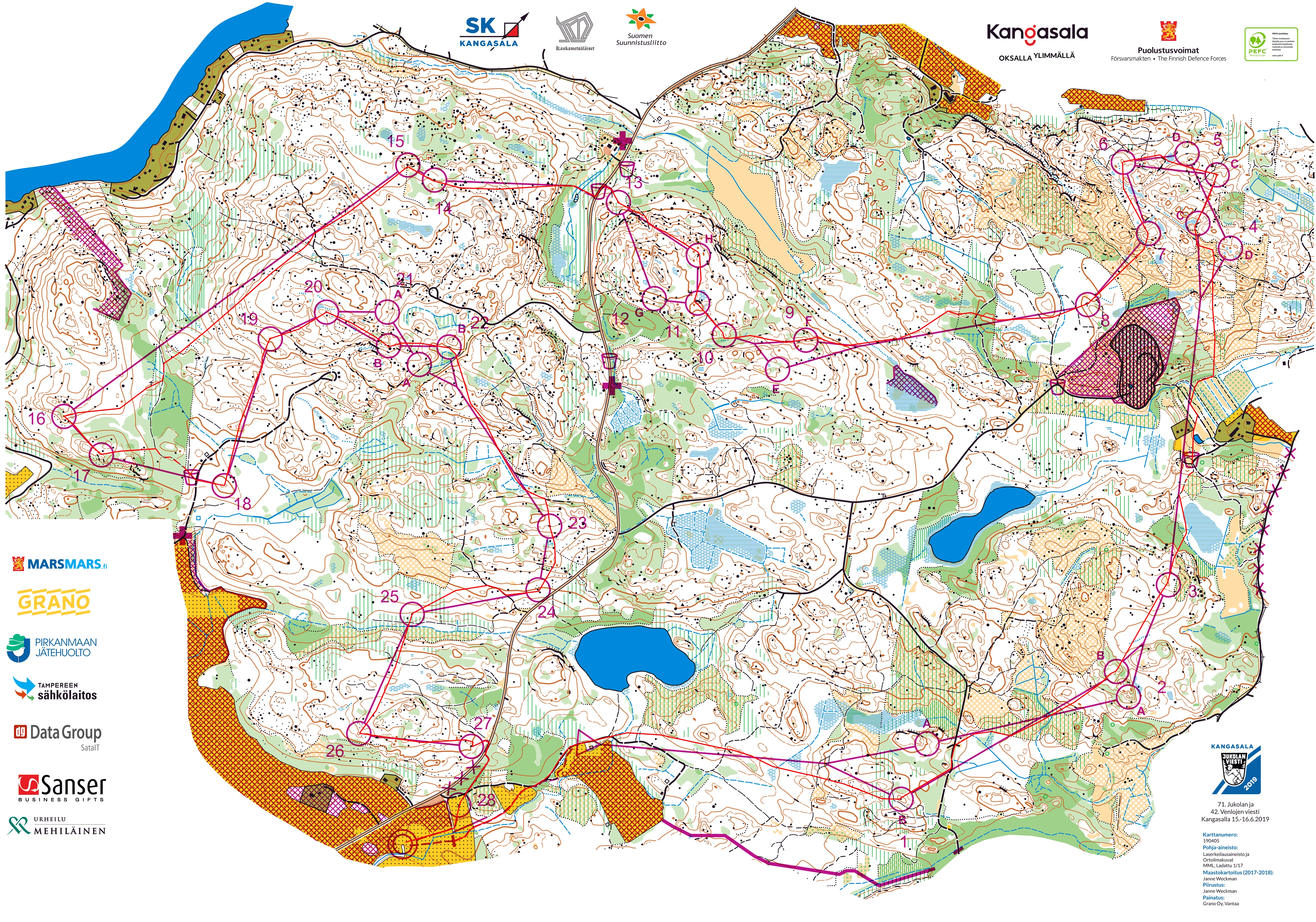 Jukola 2019 - Leg 7 (16-06-2019)