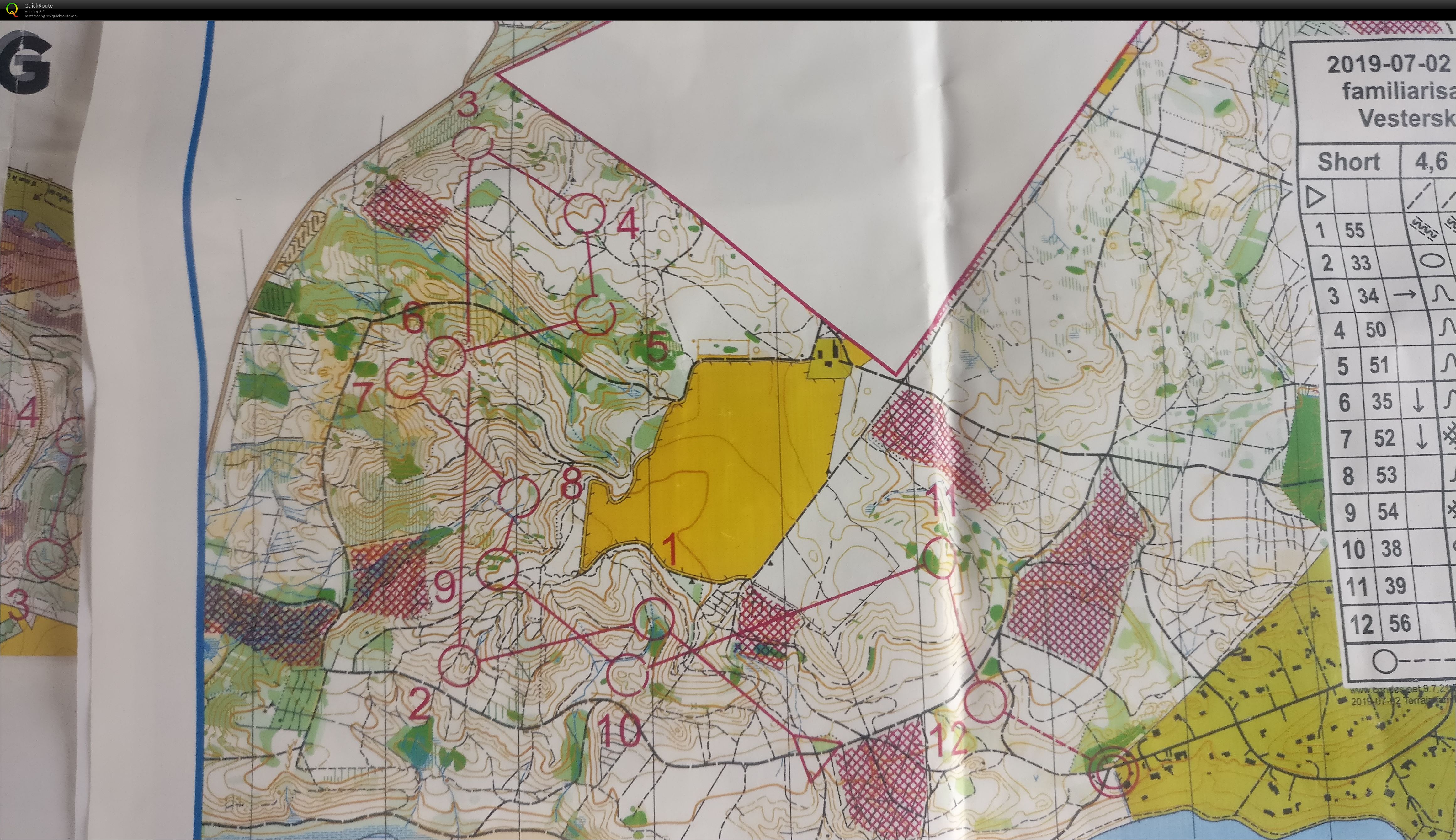 JWOC Terrain Familiarisation 2 (02-07-2019)