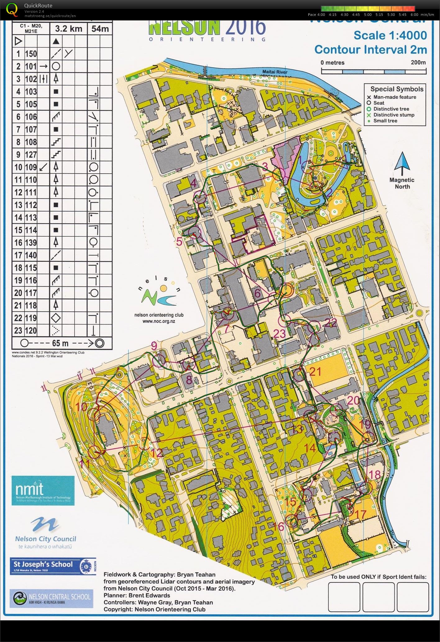 NZOC2016 Sprint (25-03-2016)