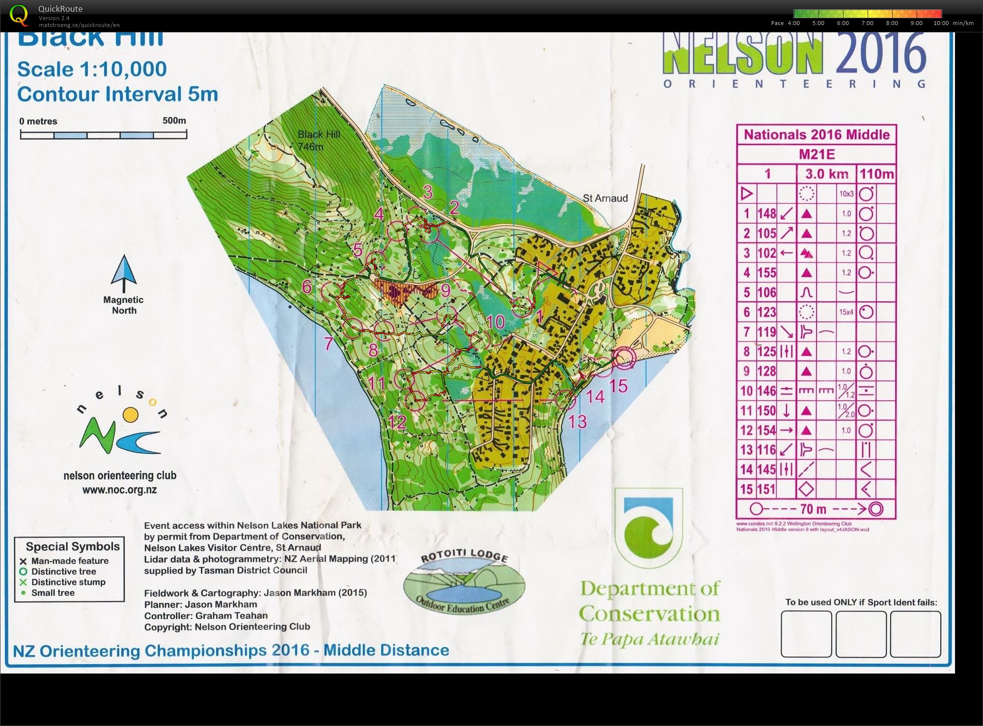 NZOC2016 Middle (25/03/2016)