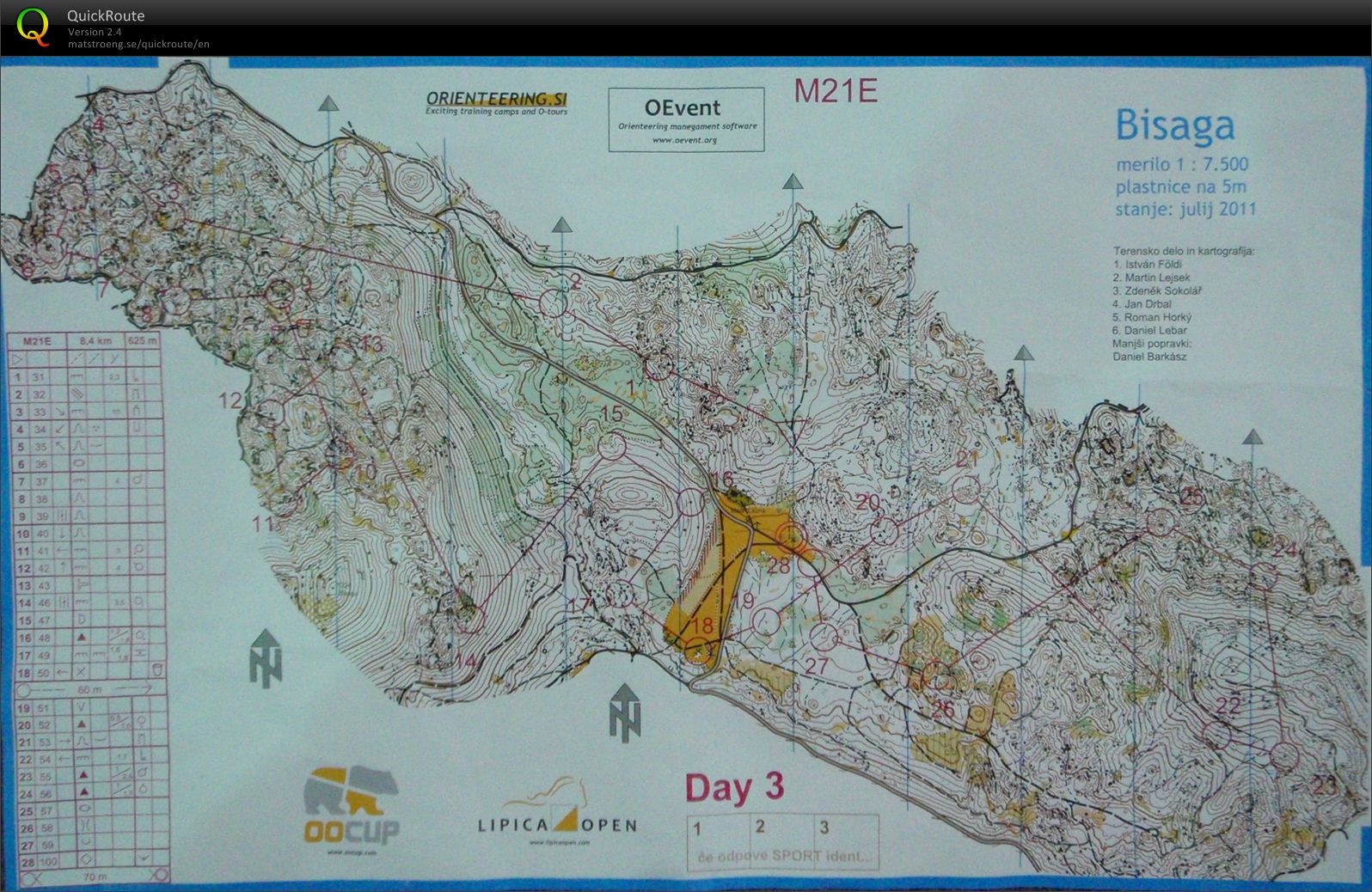 OO Cup - Race 3 (24/07/2011)