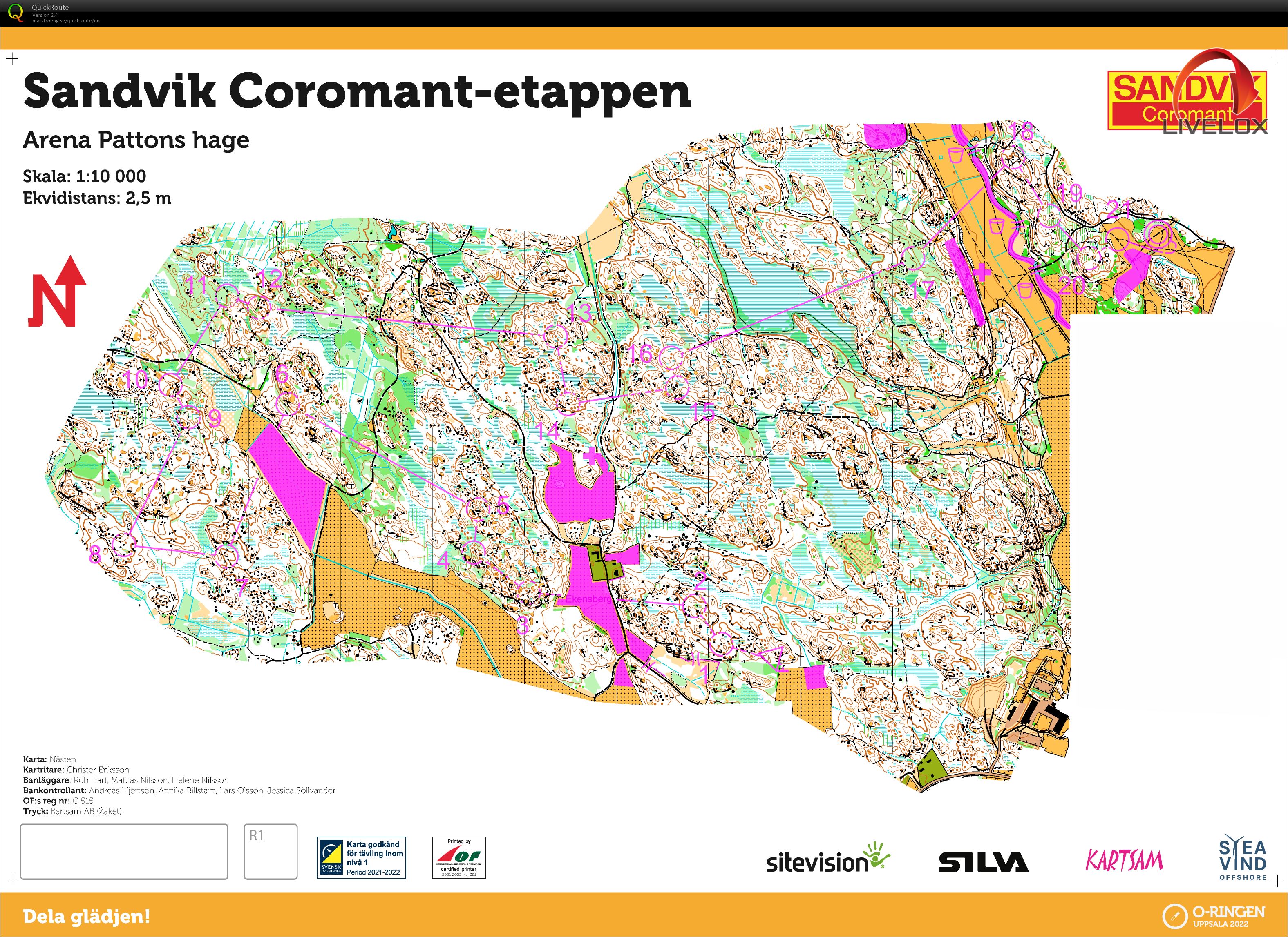 O-Ringen Stage 1 (25/07/2022)