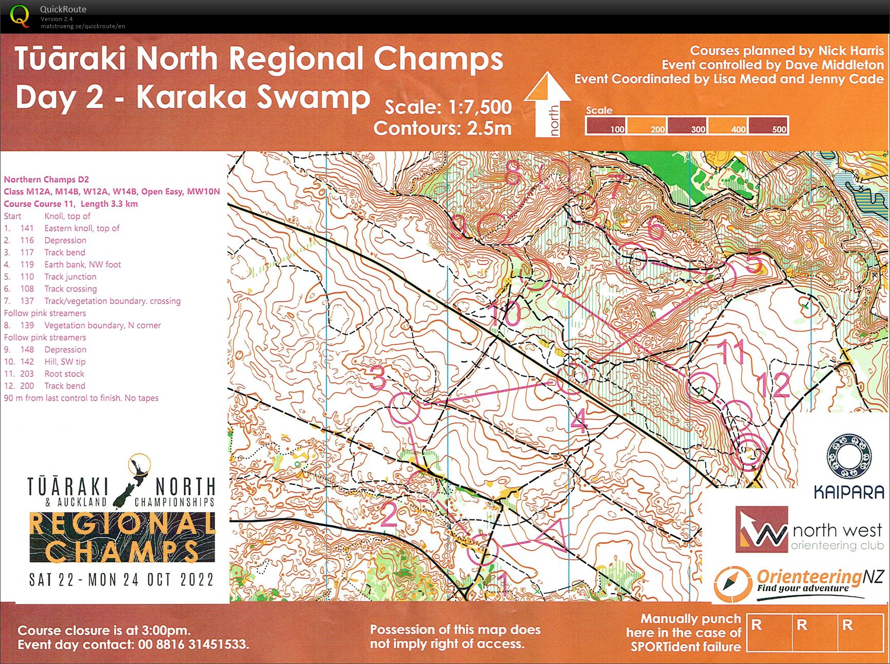 Tuaraki Northern Champs 2022 - Day 2 Yellow (22/10/2022)