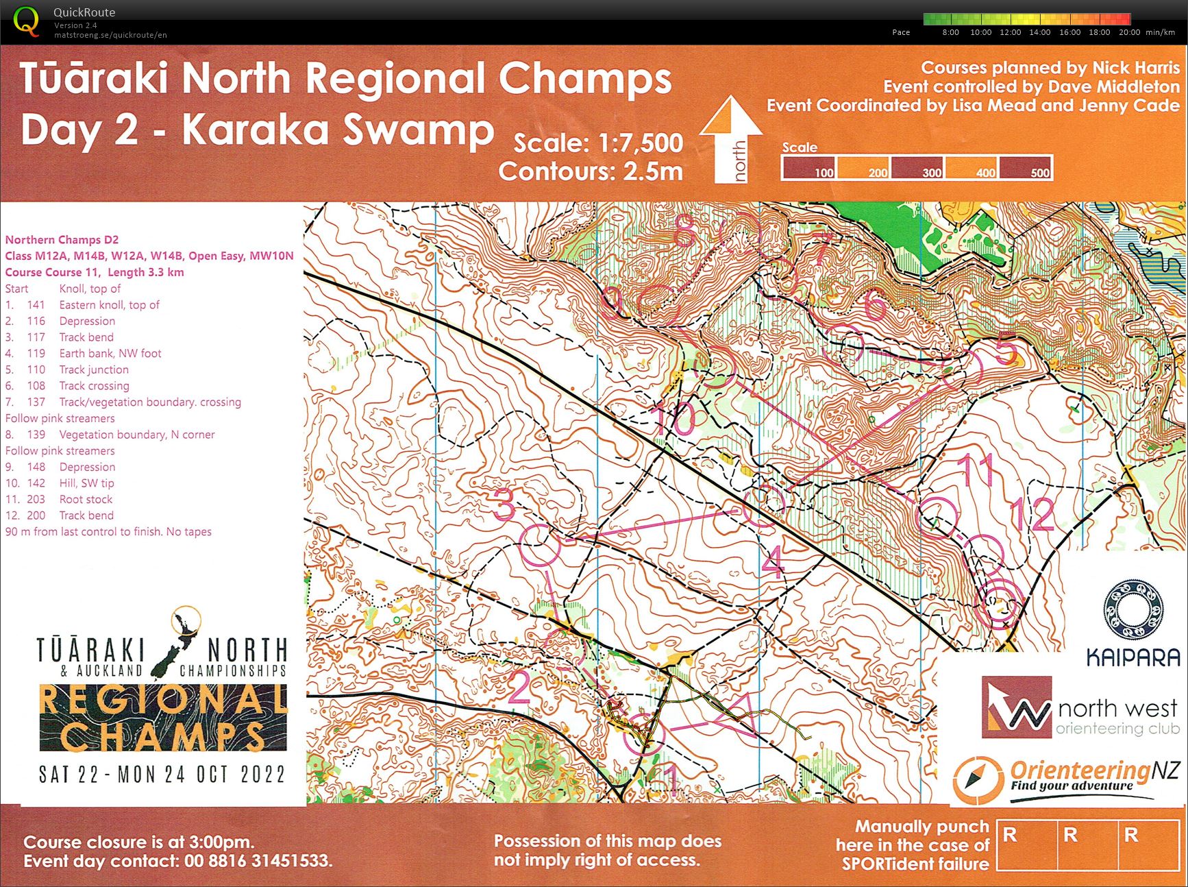 Tuaraki Northern Champs 2022 - Day 2 Yellow (2022-10-22)