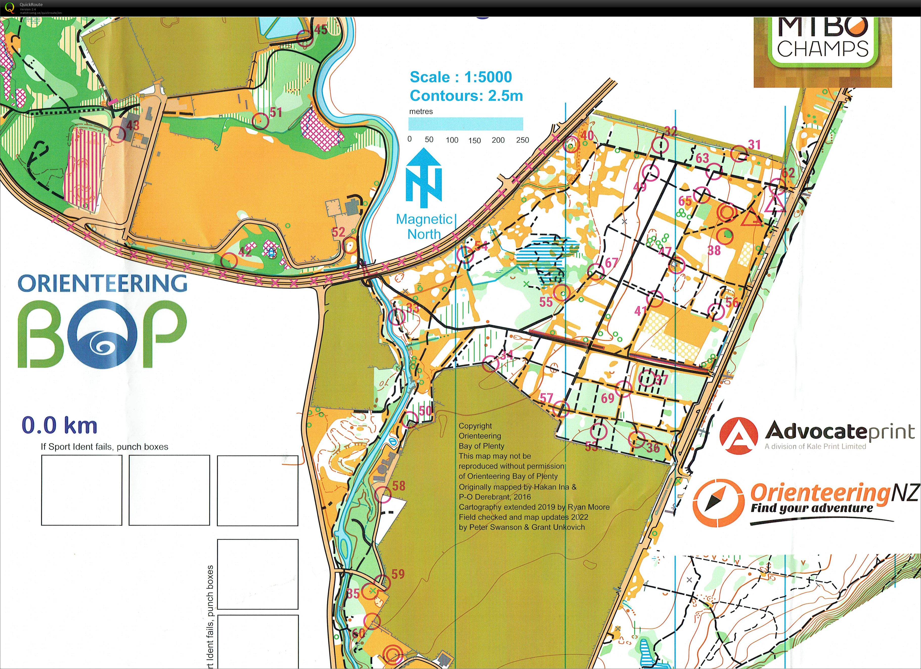 MtBO Sprint Control Putout (2022-11-19)