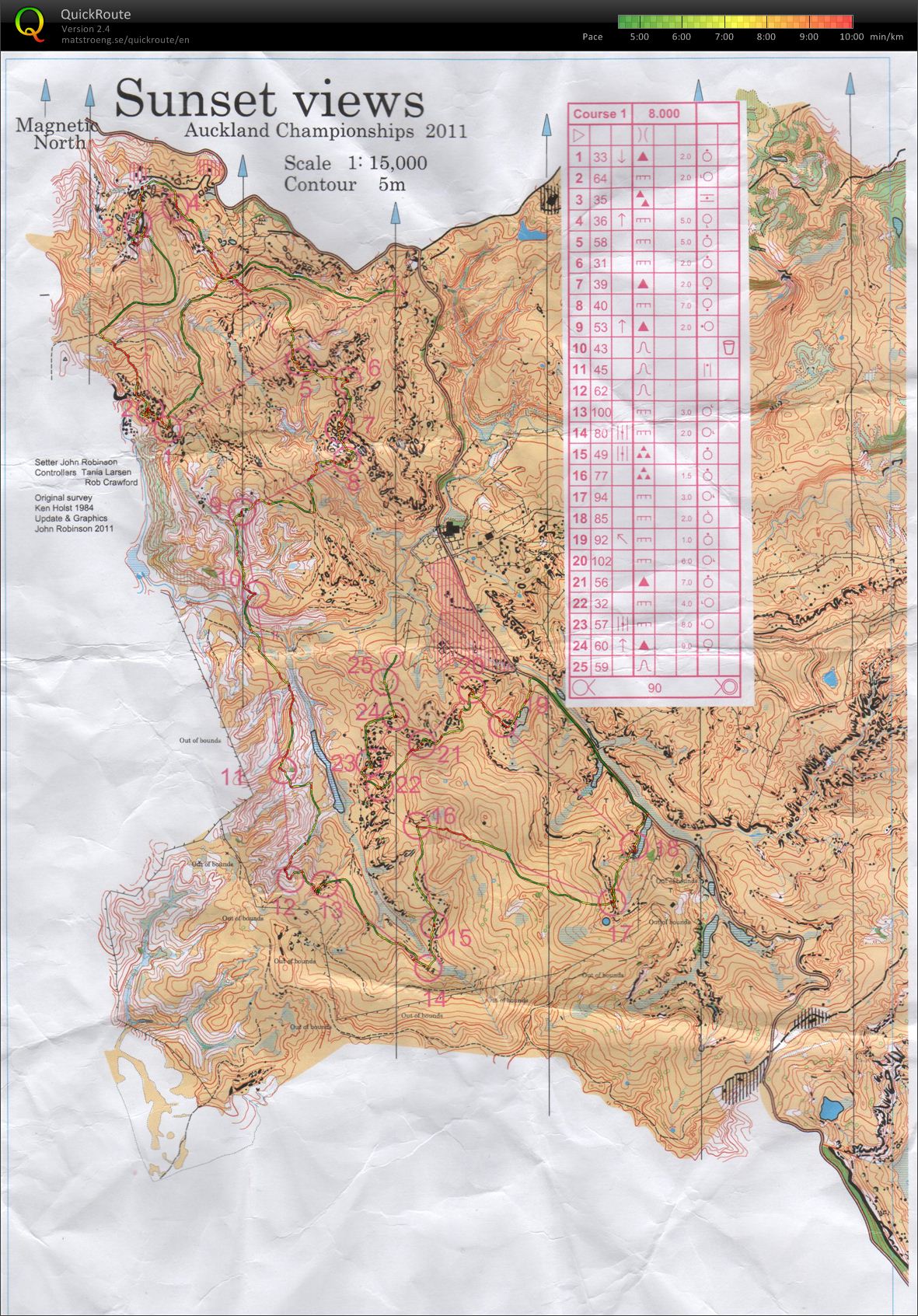 Auckland Champs - Long (2011-10-22)