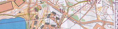 WOC 2013 Sprint Training