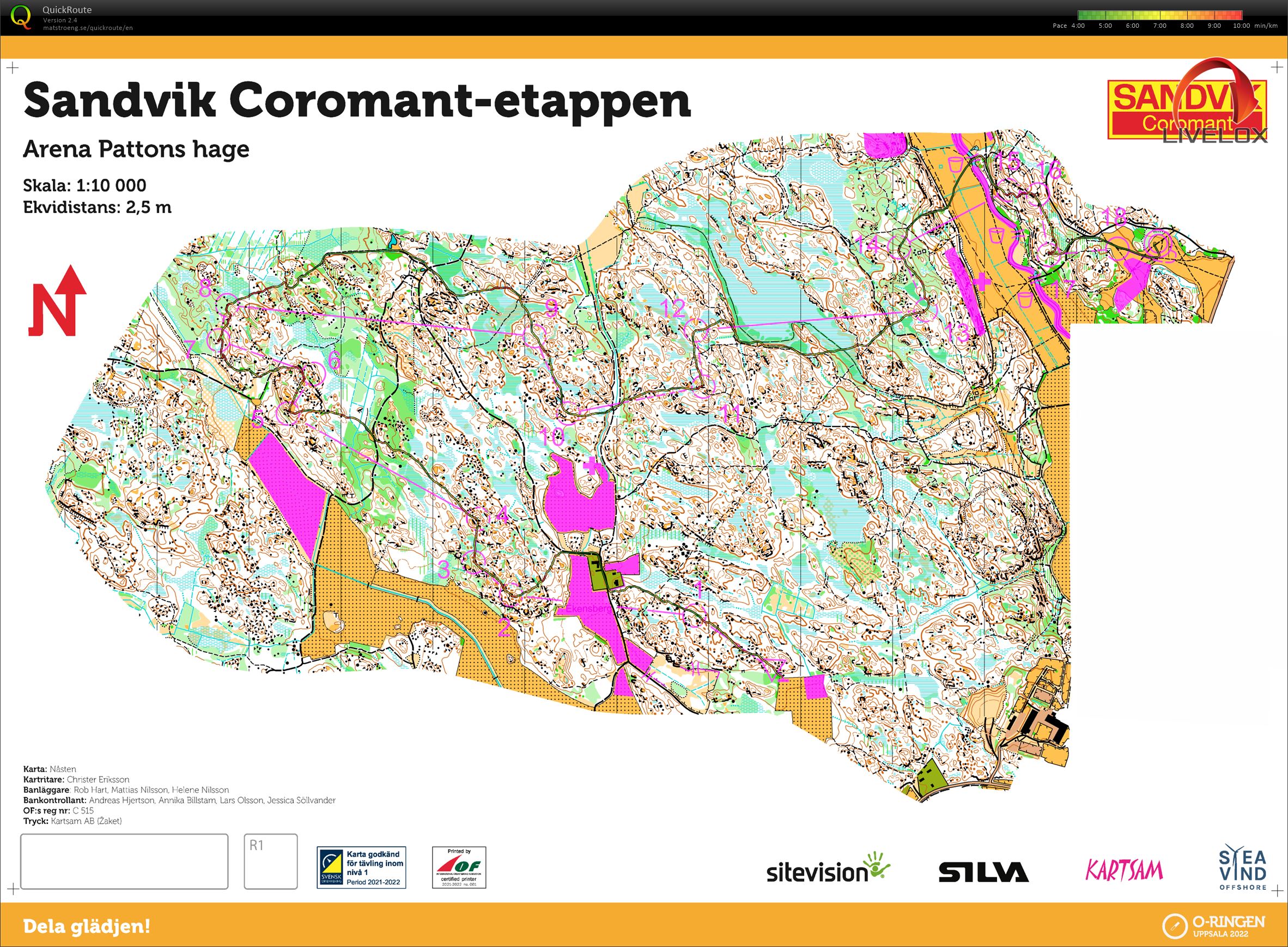 O-Ringen Uppsala, Etapp 1 Re-run (05/06/2023)