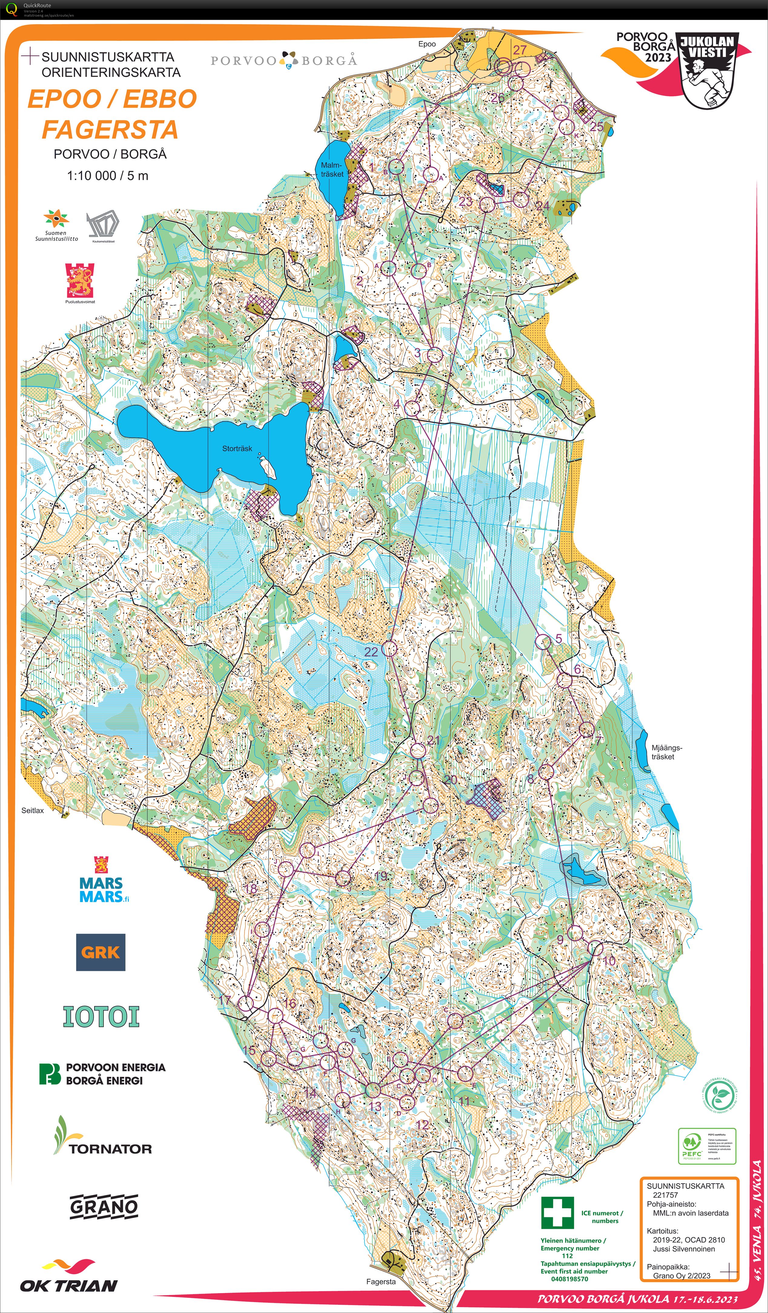 Jukola 2023 - Leg 2 (17.06.2023)