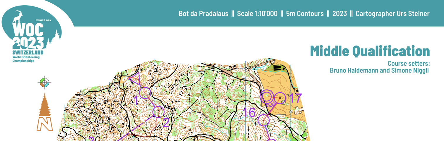 WOC 2023 Middle Qualification