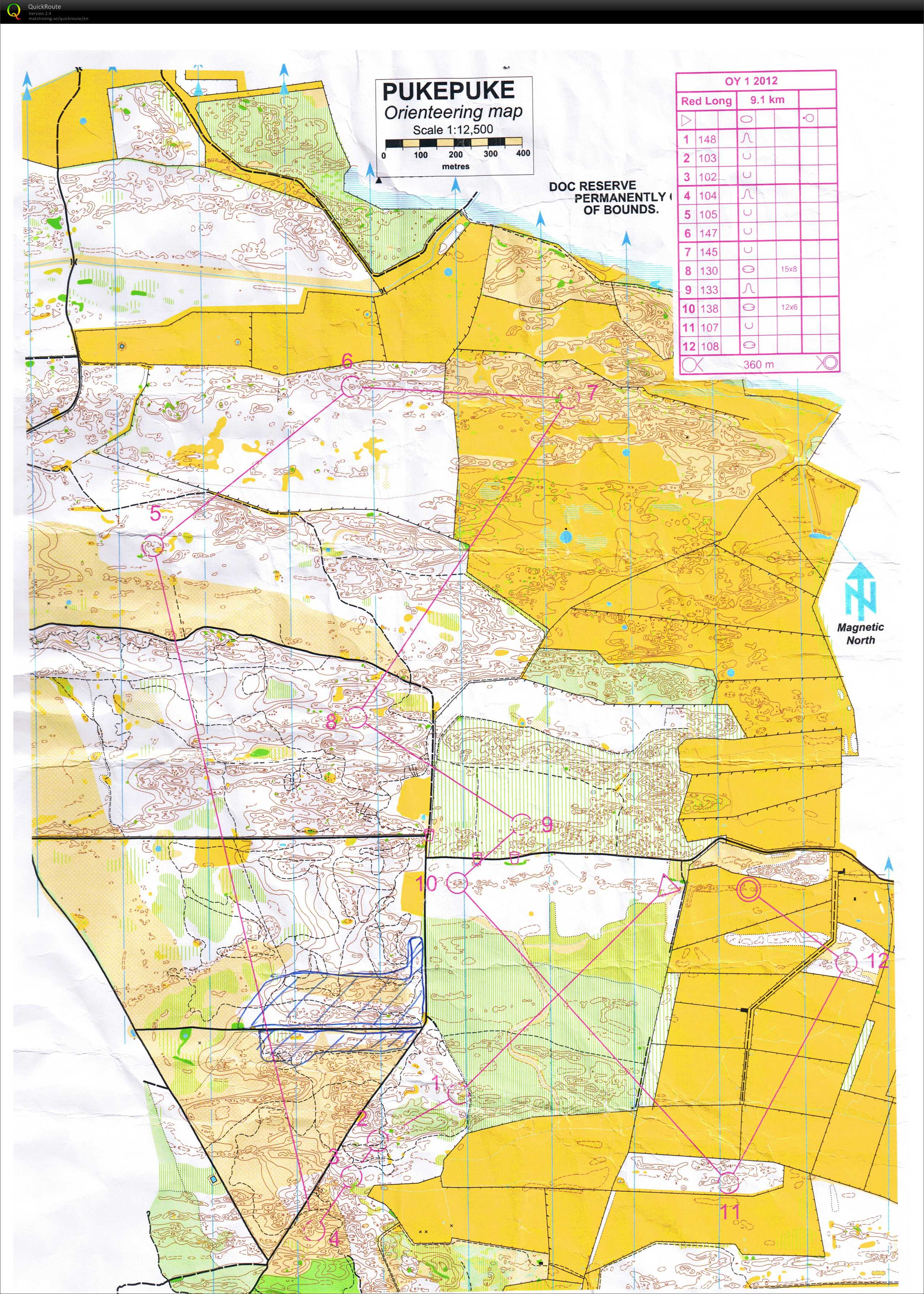 JWOC Long Trial (03-03-2012)