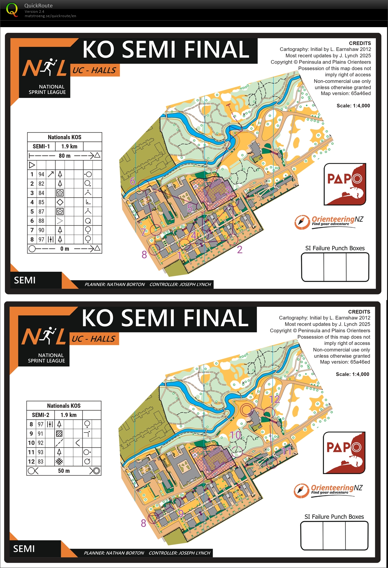 New Zealand Champs KO Semi Final (22/04/2025)
