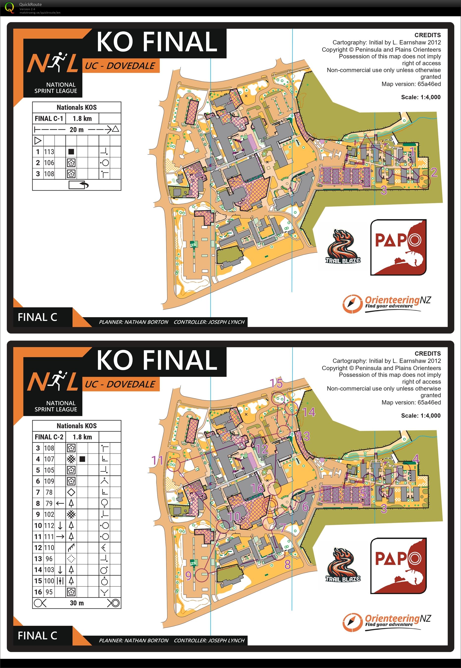 New Zealand Champs KO Final (22/04/2025)