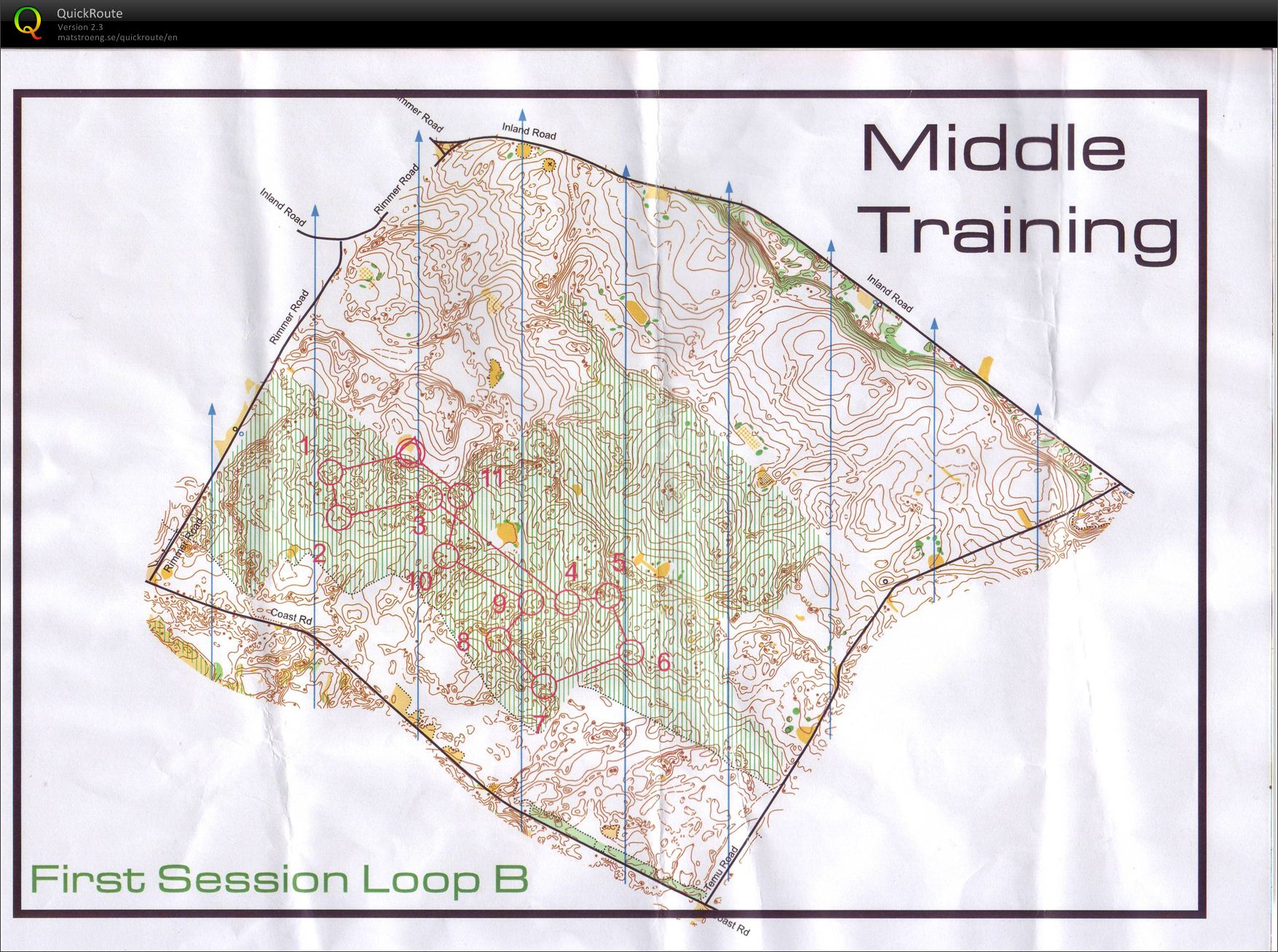 Middle Training - Rimmer Rd (30.03.2012)