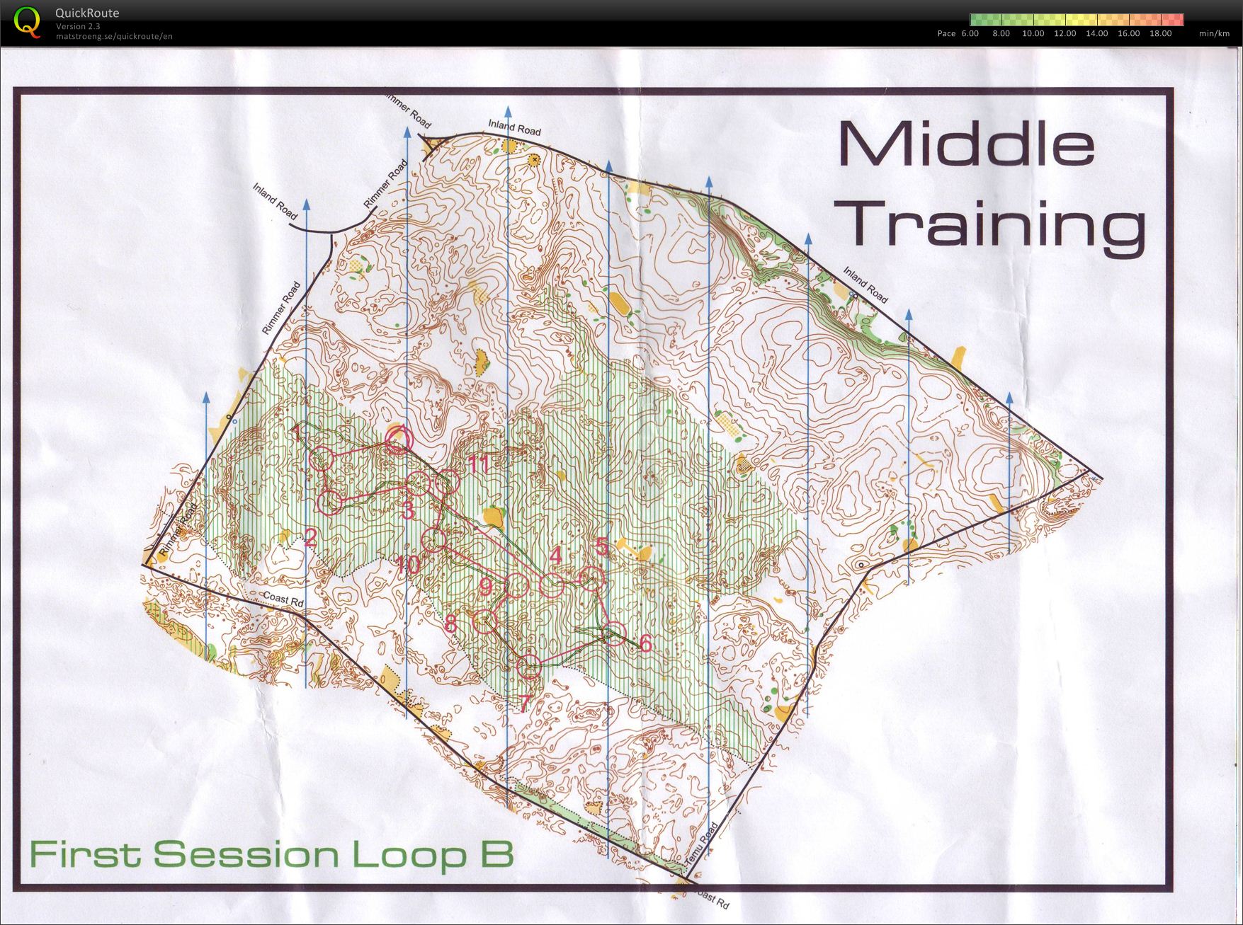 Middle Training - Rimmer Rd (30/03/2012)