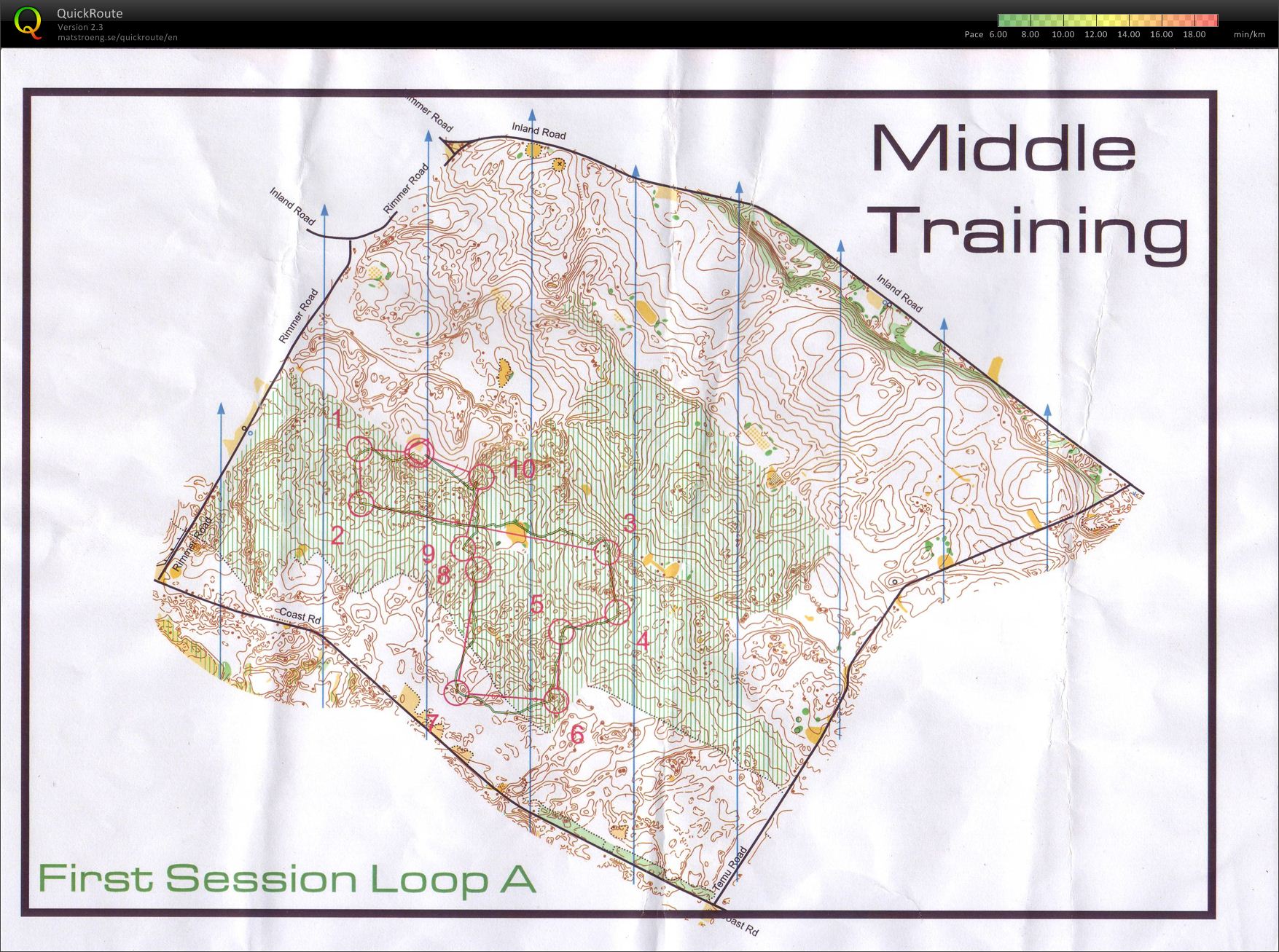 Middle Training - Rimmer Rd (30/03/2012)